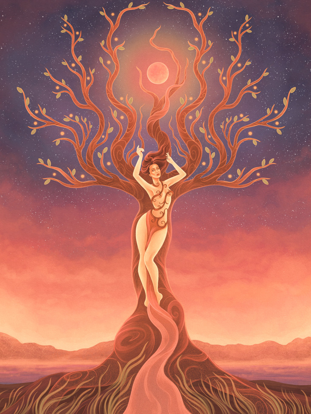 Earth - Element Series Art Print