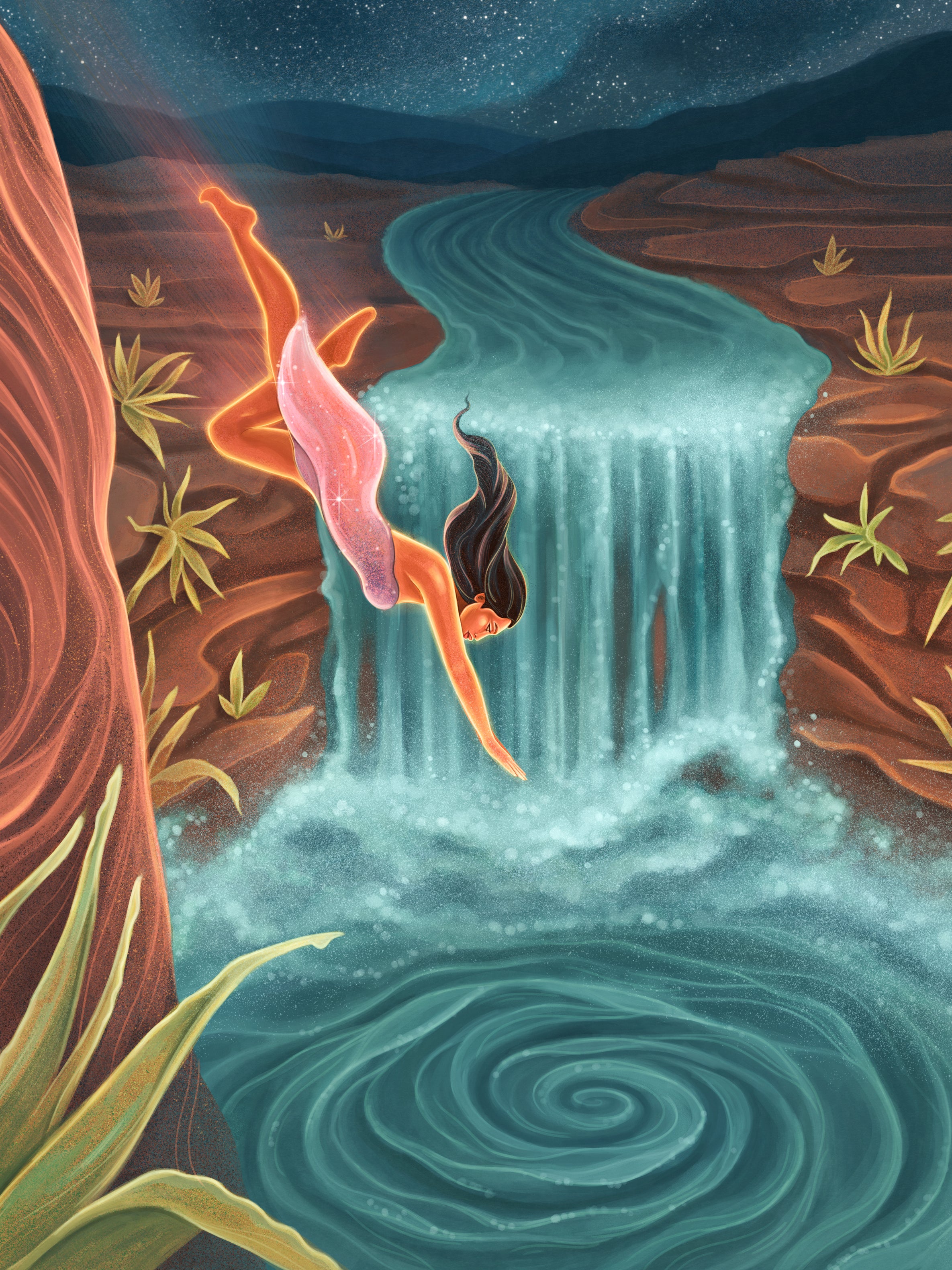 Wild River Art Print