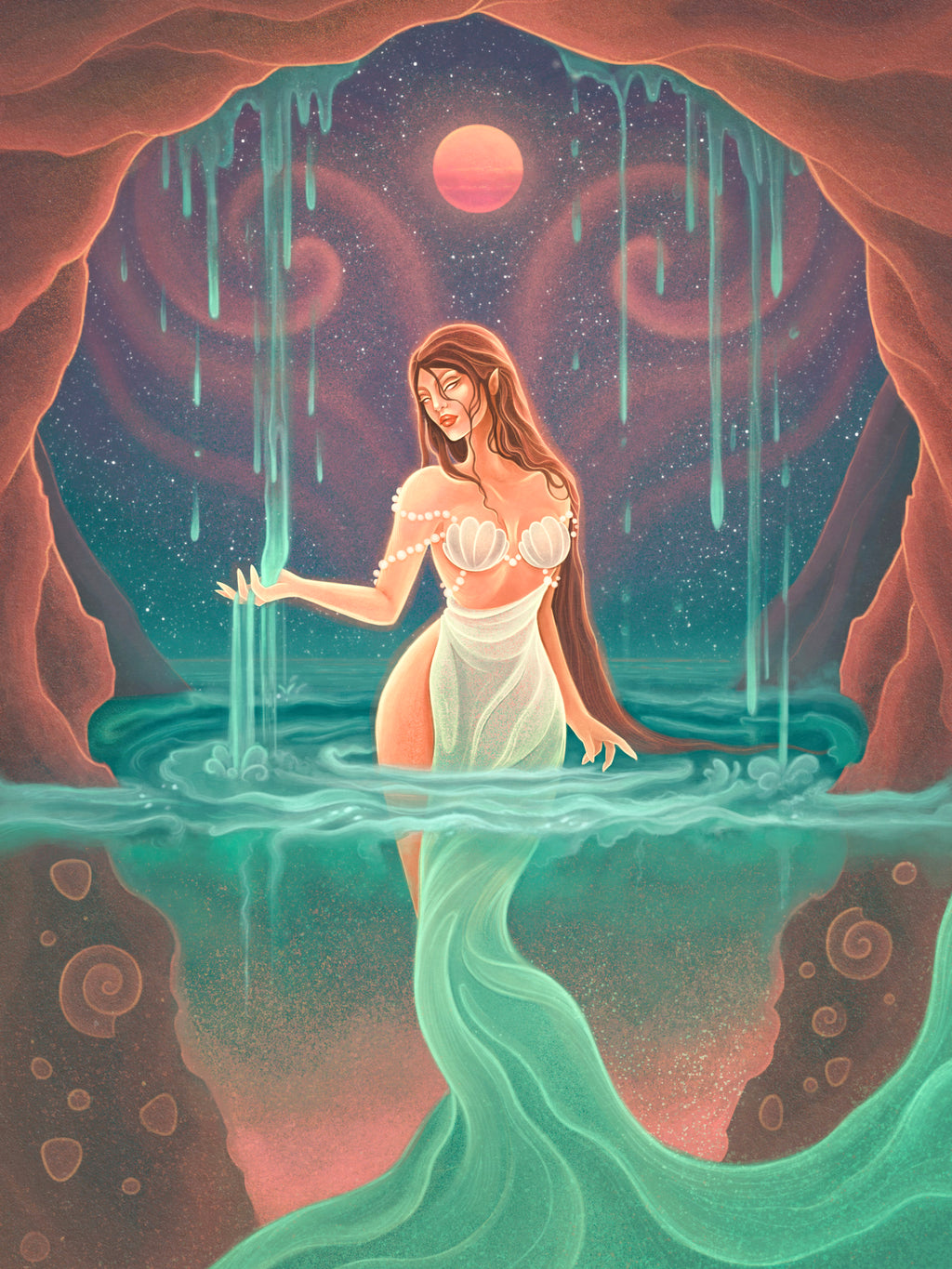 Sacred Waters Art Print