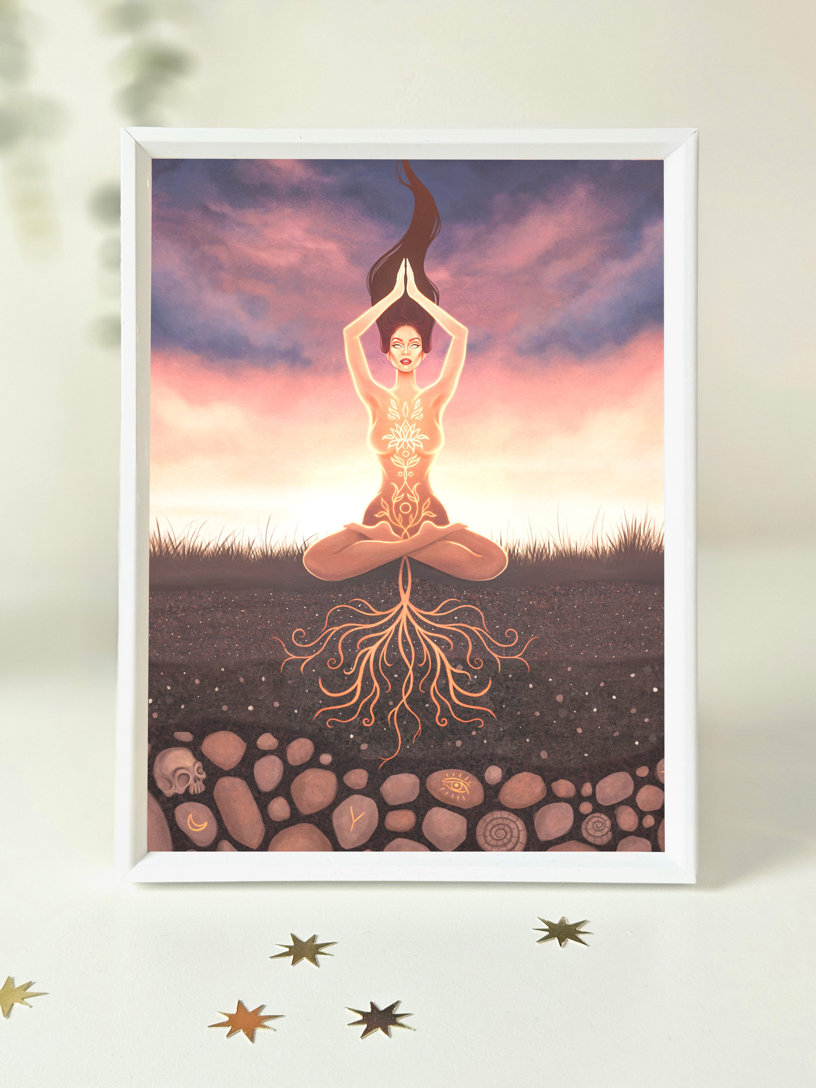 Underworld Roots Art Print