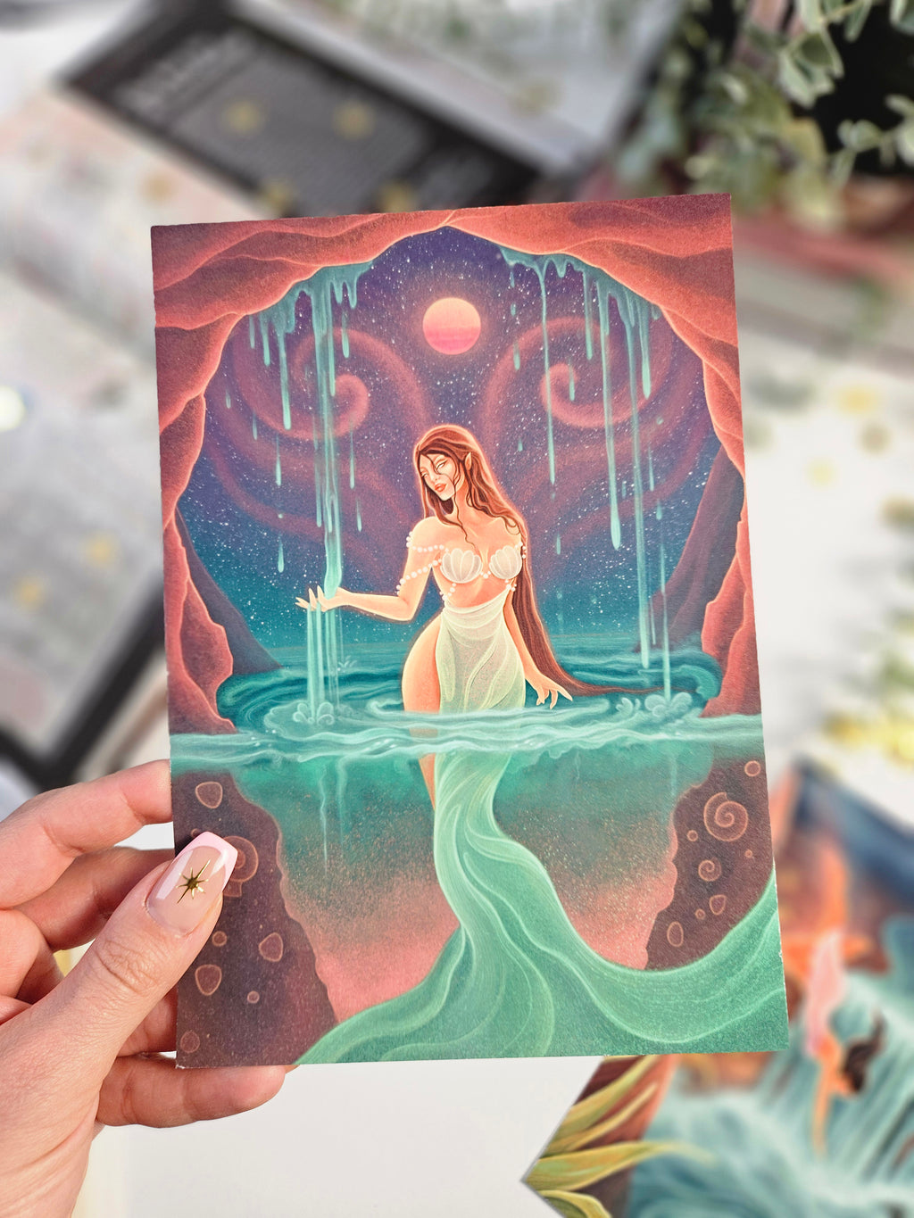 Sacred Waters Art Print