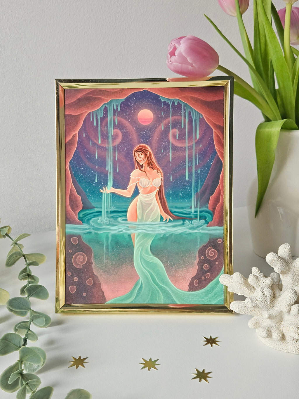 Sacred Waters Art Print