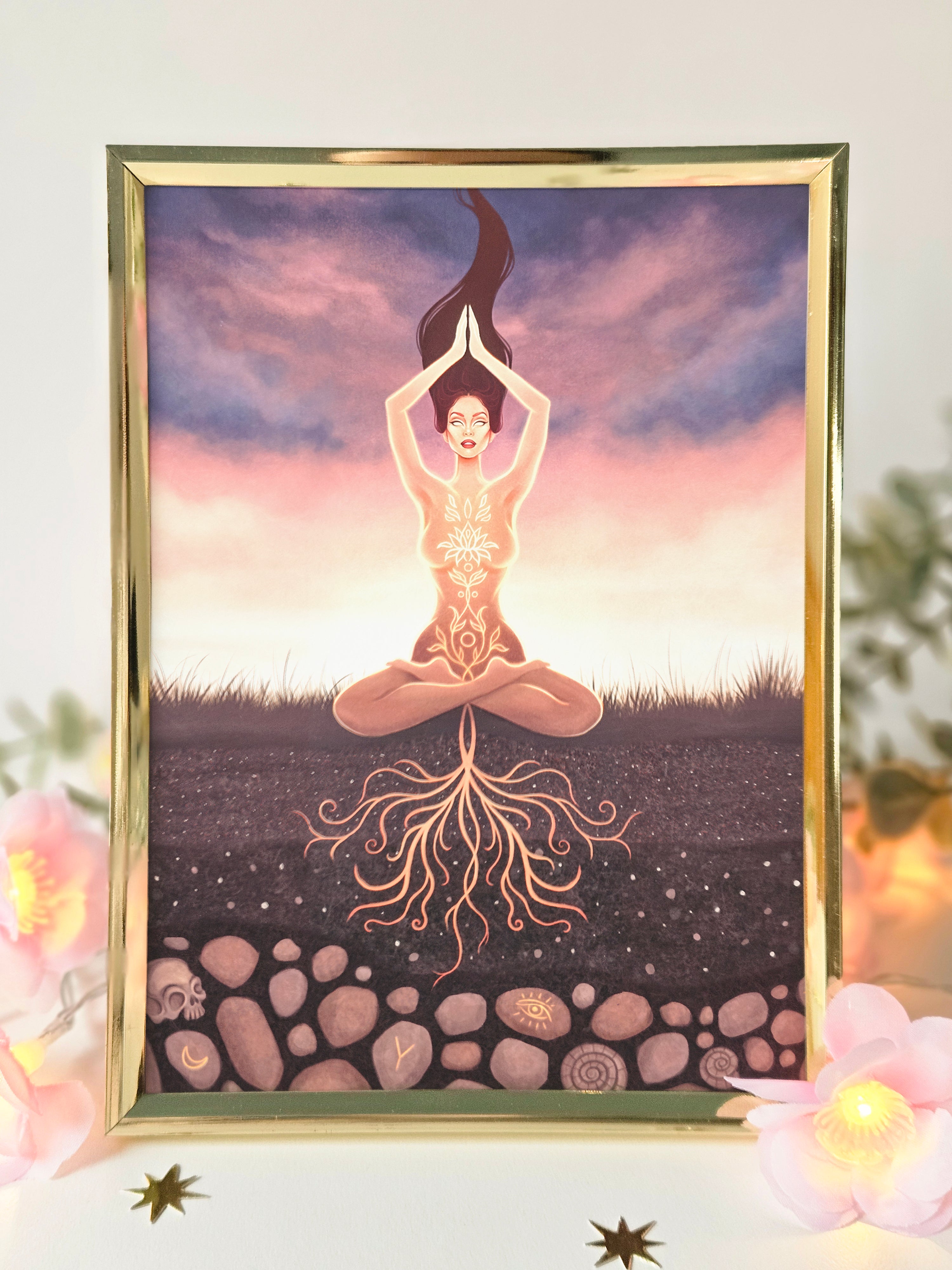 Underworld Roots Art Print