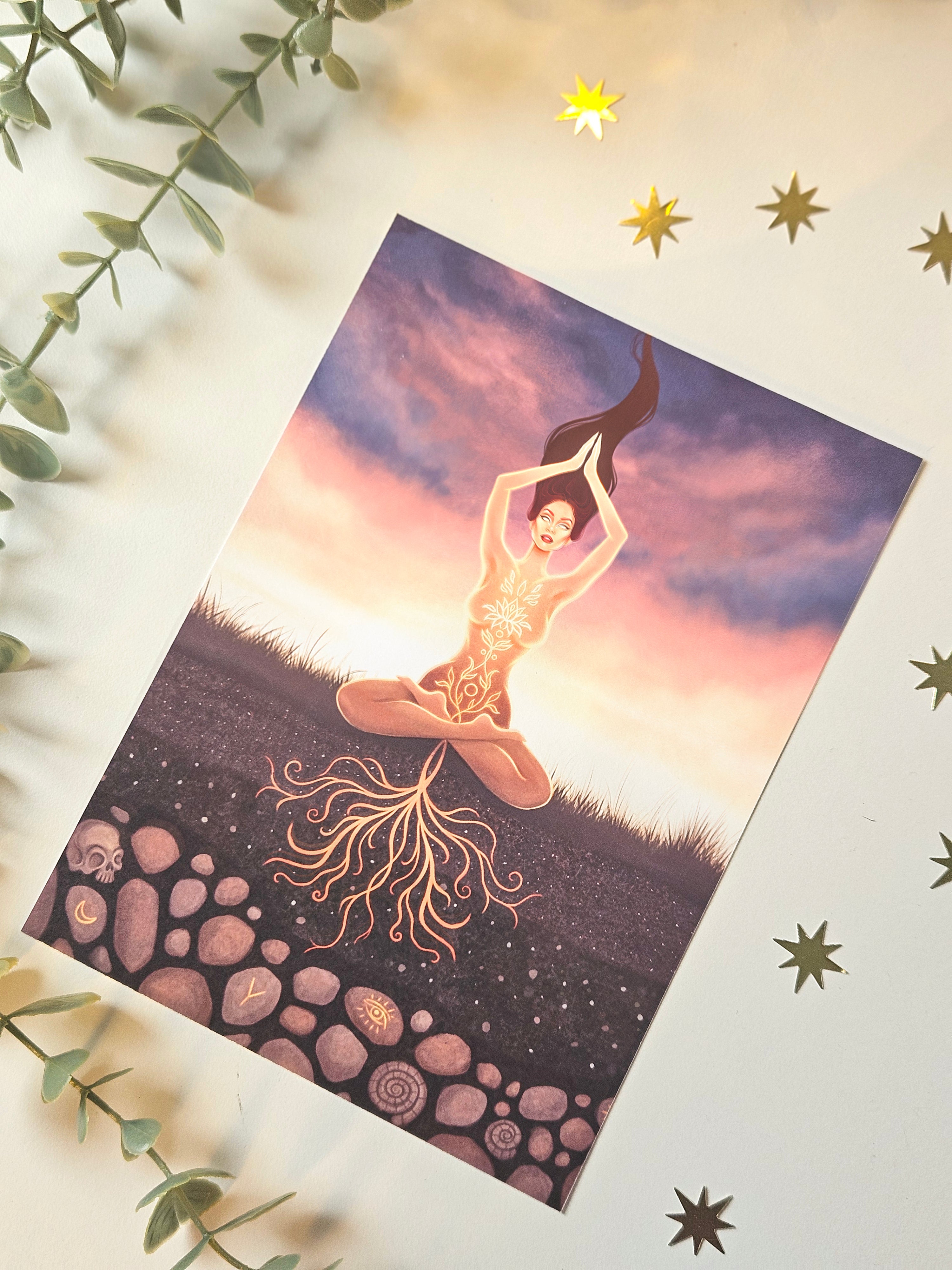 Underworld Roots Art Print