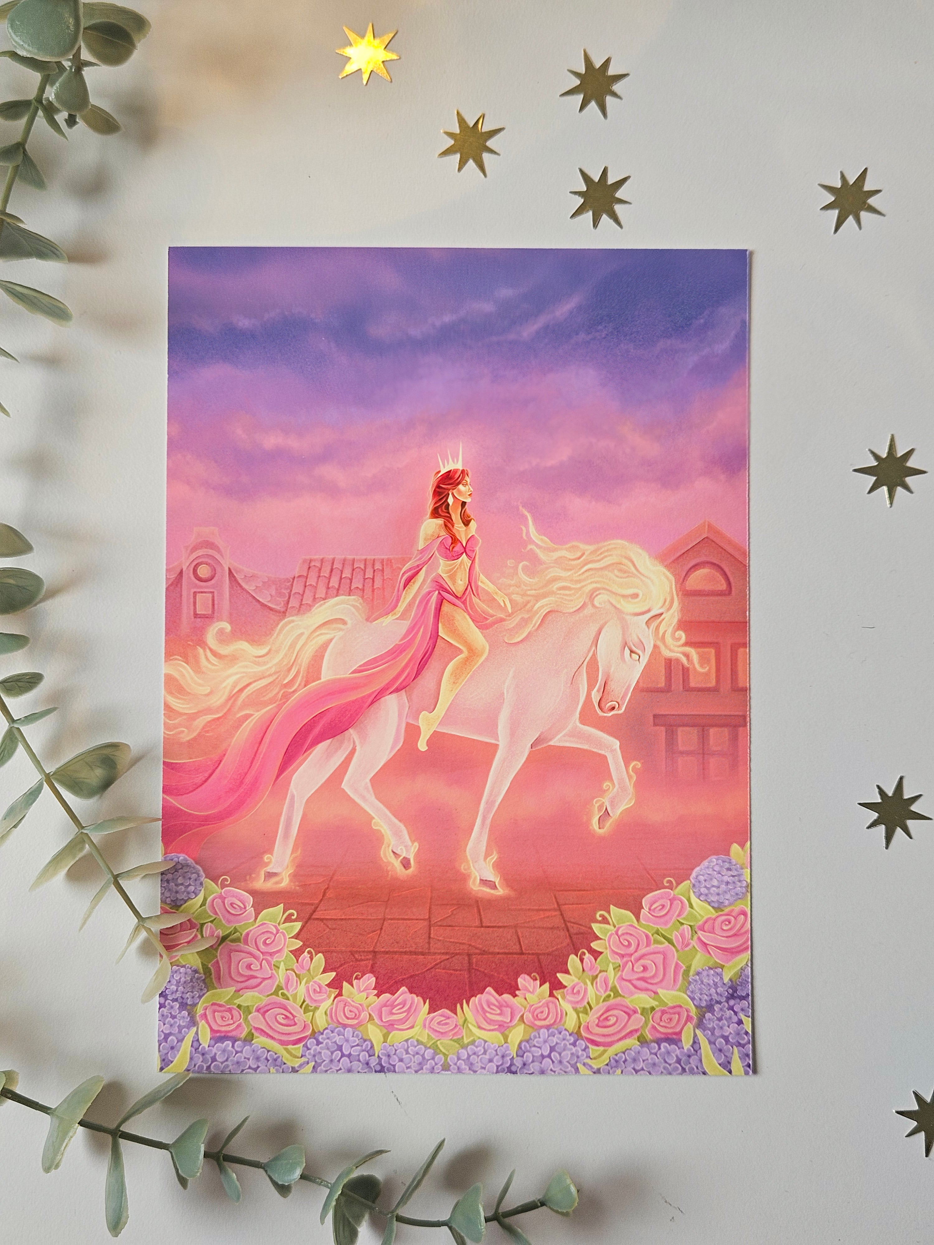 Wild Rider Art Print