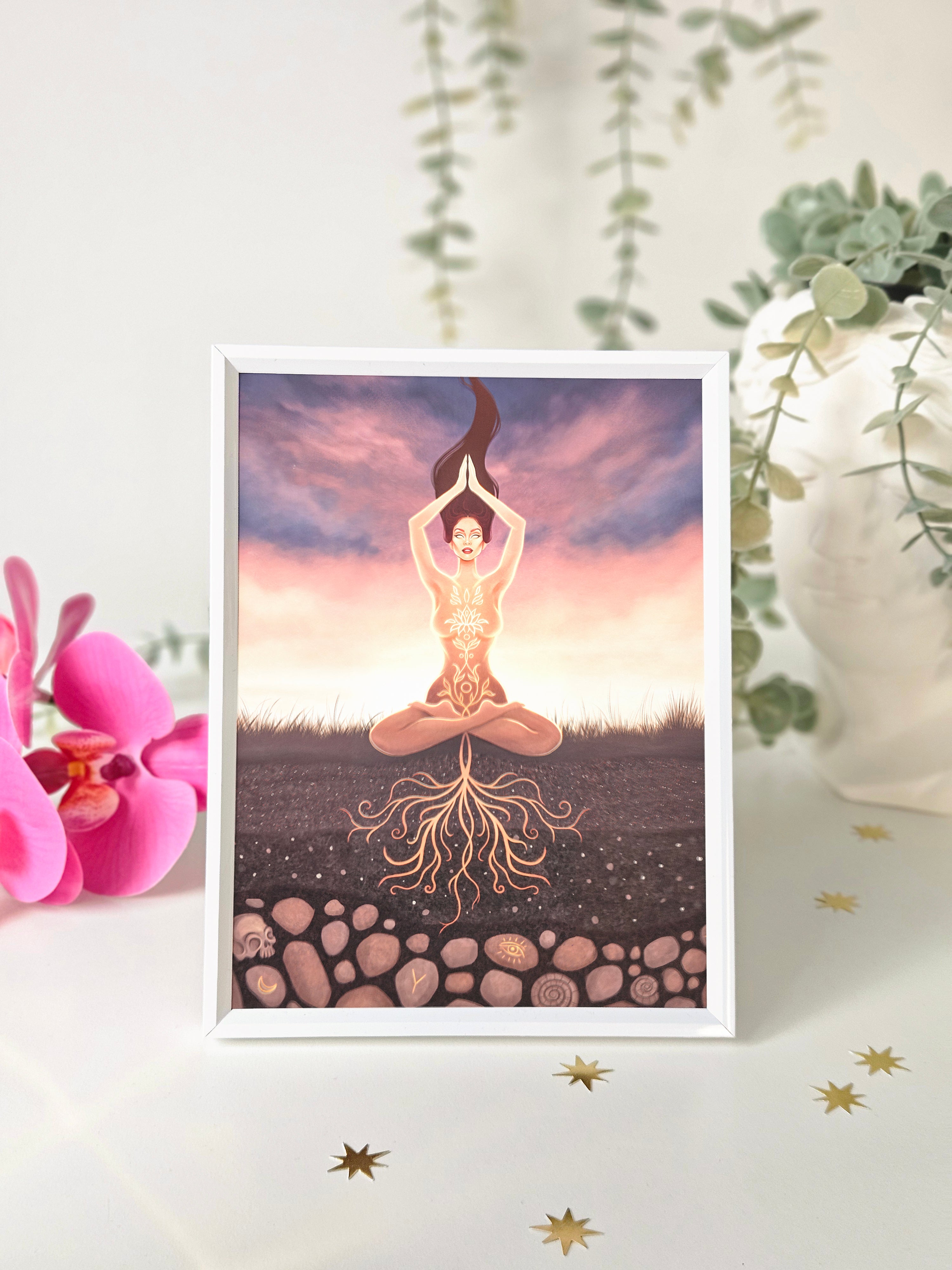 Underworld Roots Art Print