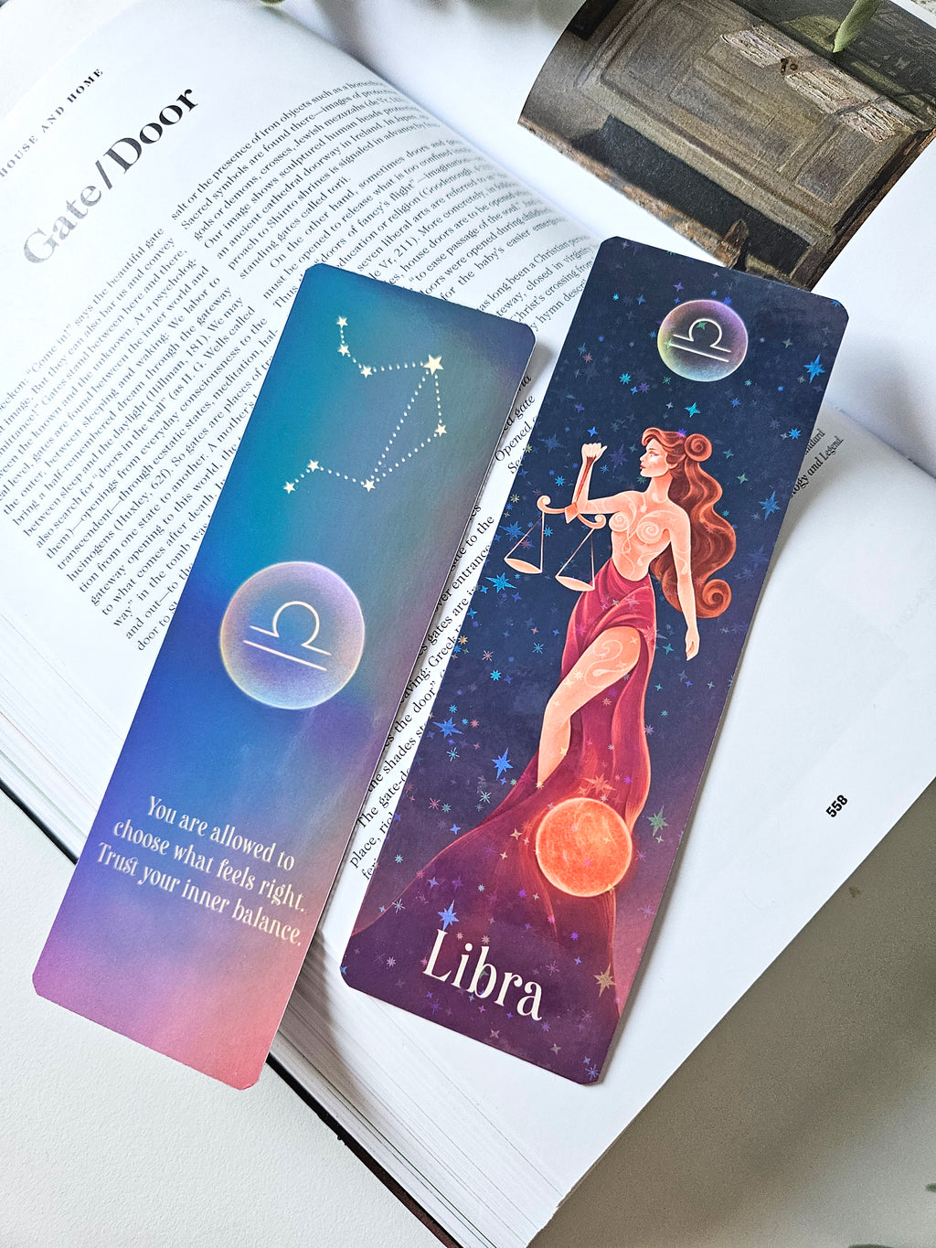 Libra Zodiac Bookmark