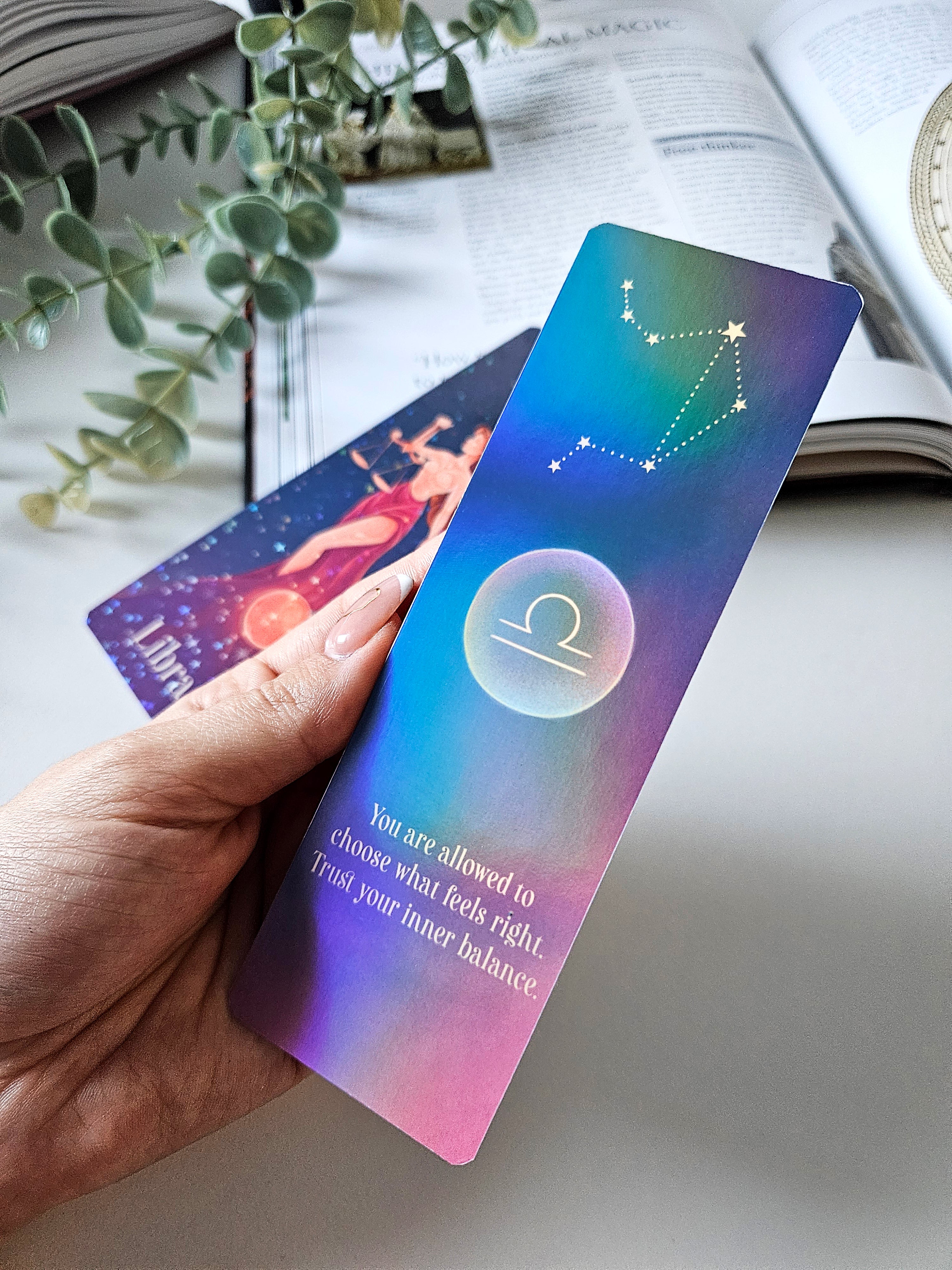 Libra Zodiac Bookmark