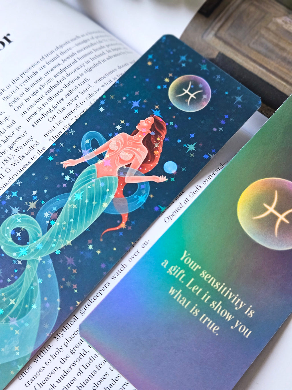 Pisces Zodiac Bookmark