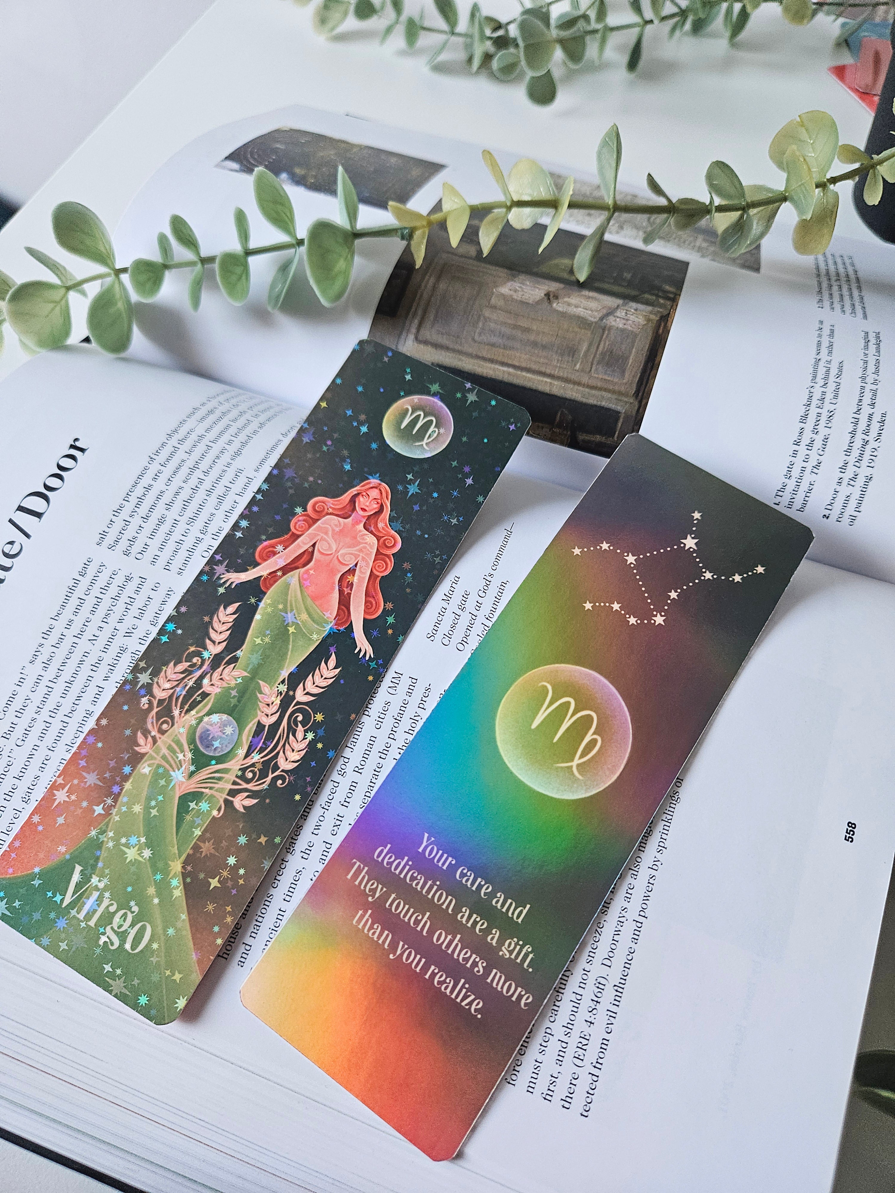 Virgo Zodiac Bookmark
