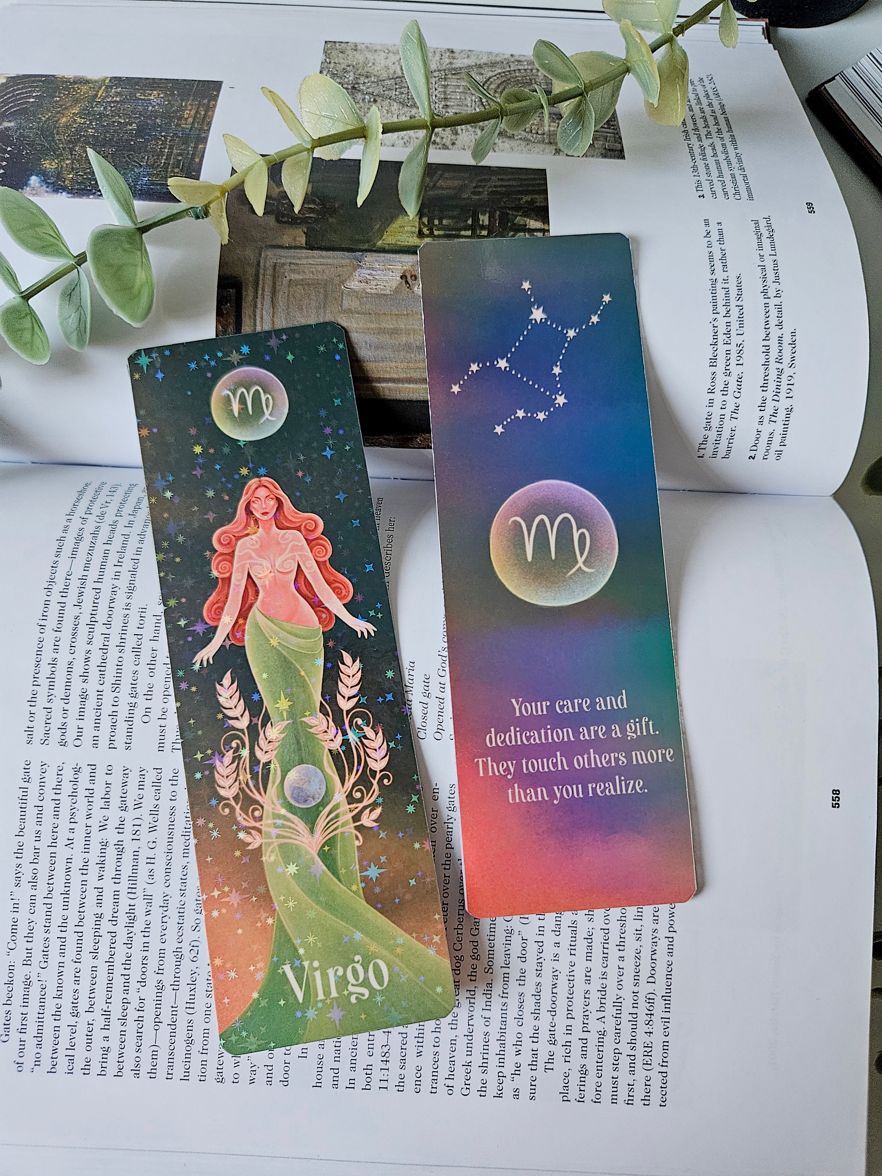 Virgo Zodiac Bookmark
