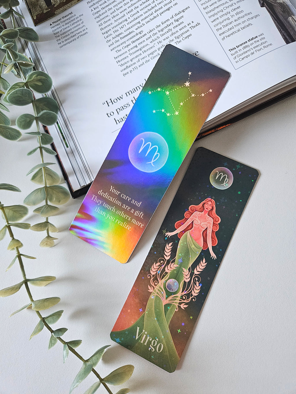 Virgo Zodiac Bookmark