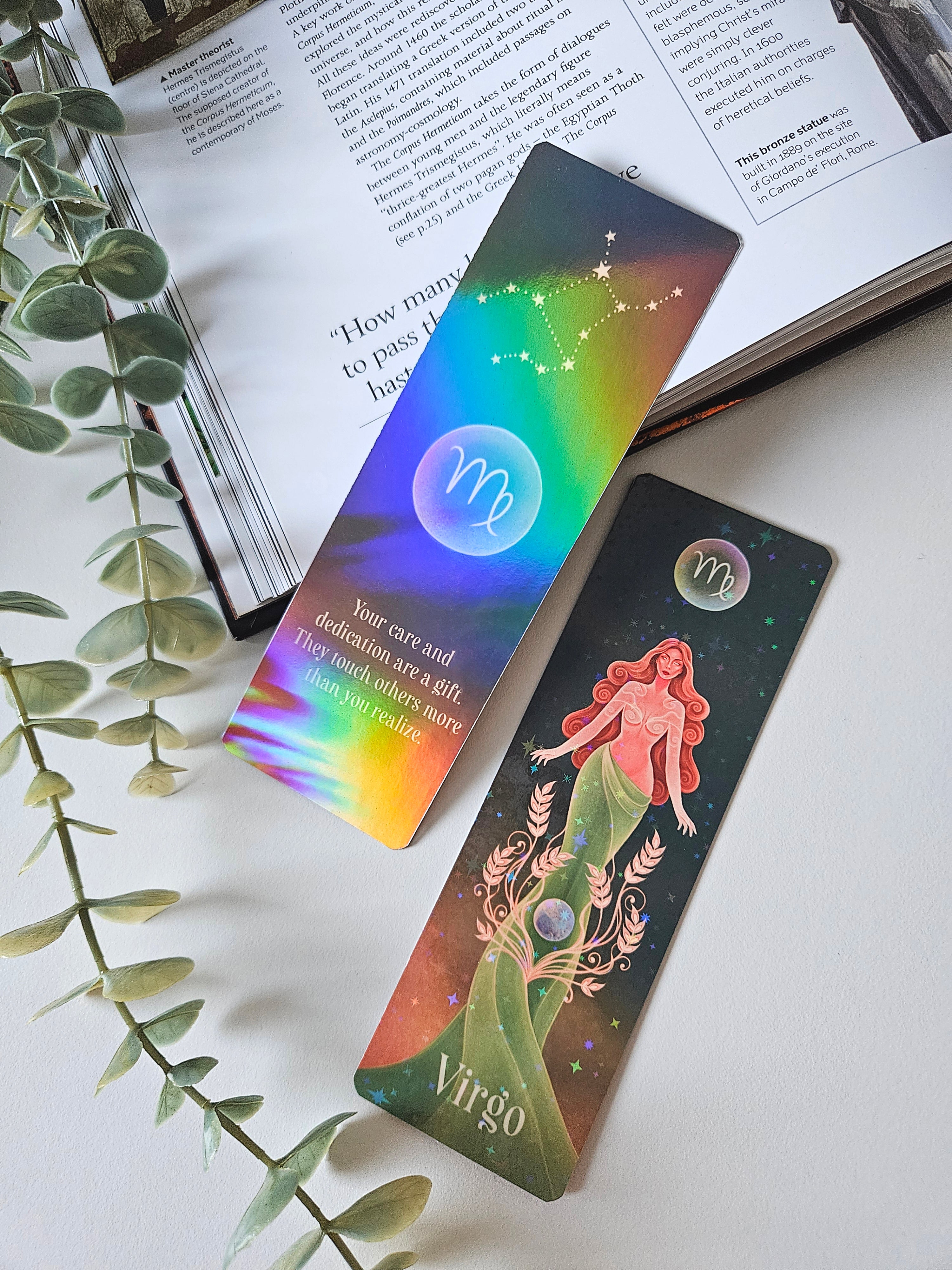 Virgo Zodiac Bookmark