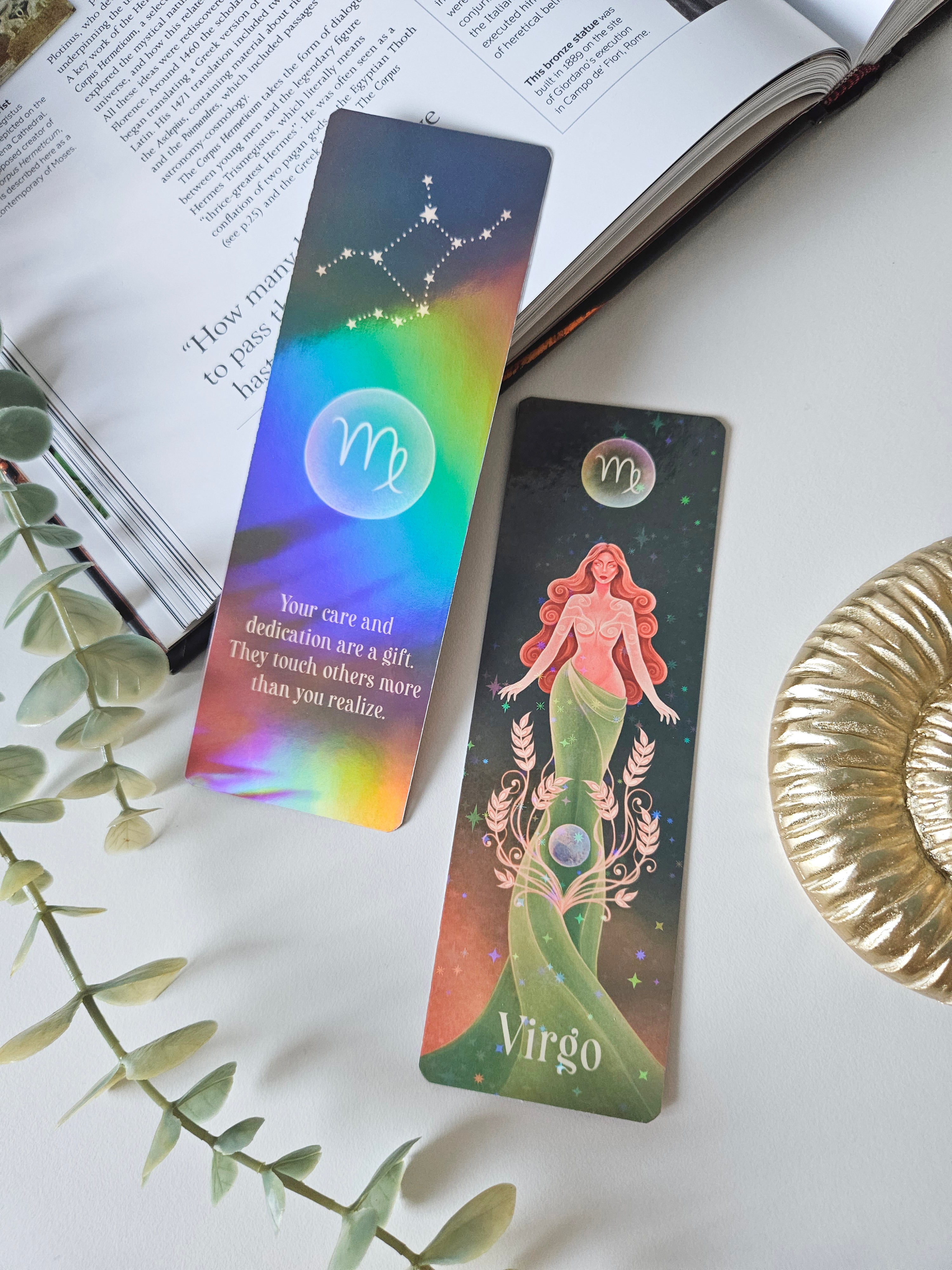 Virgo Zodiac Bookmark