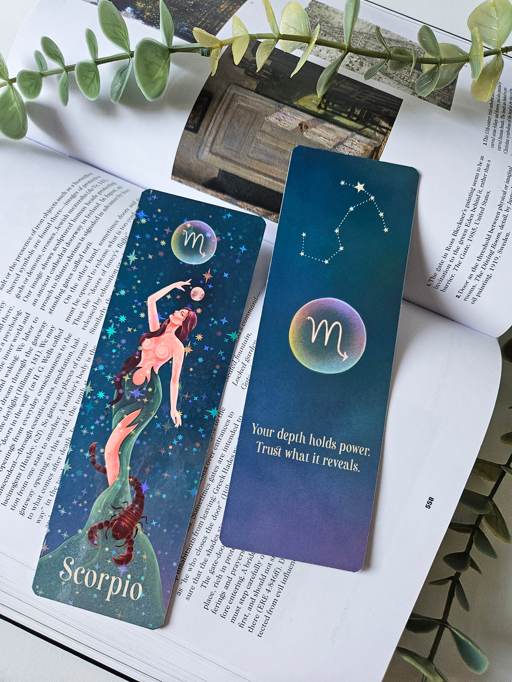 Scorpio Zodiac Bookmark