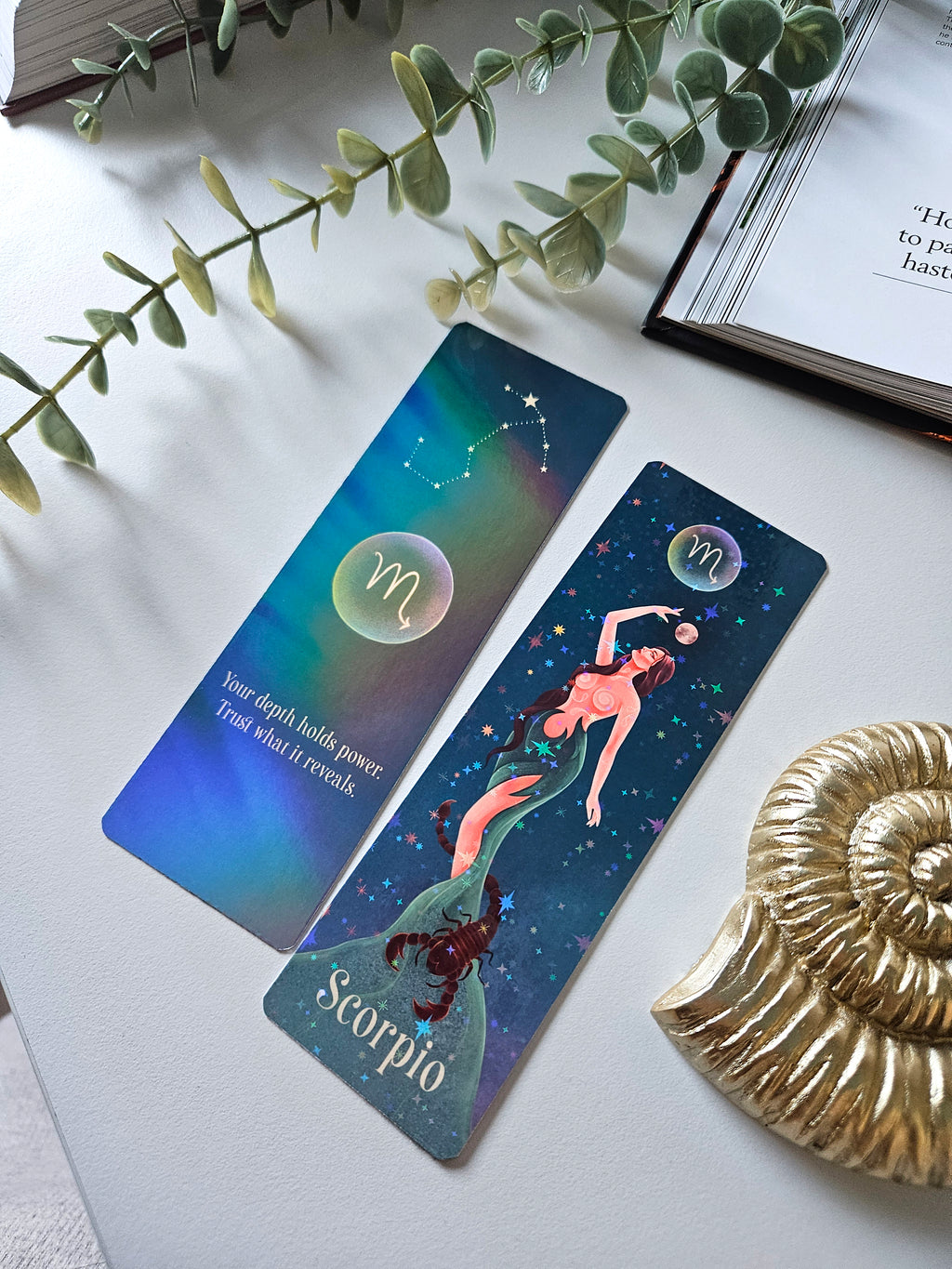Scorpio Zodiac Bookmark