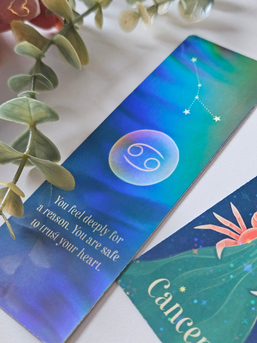 Cancer Zodiac Bookmark