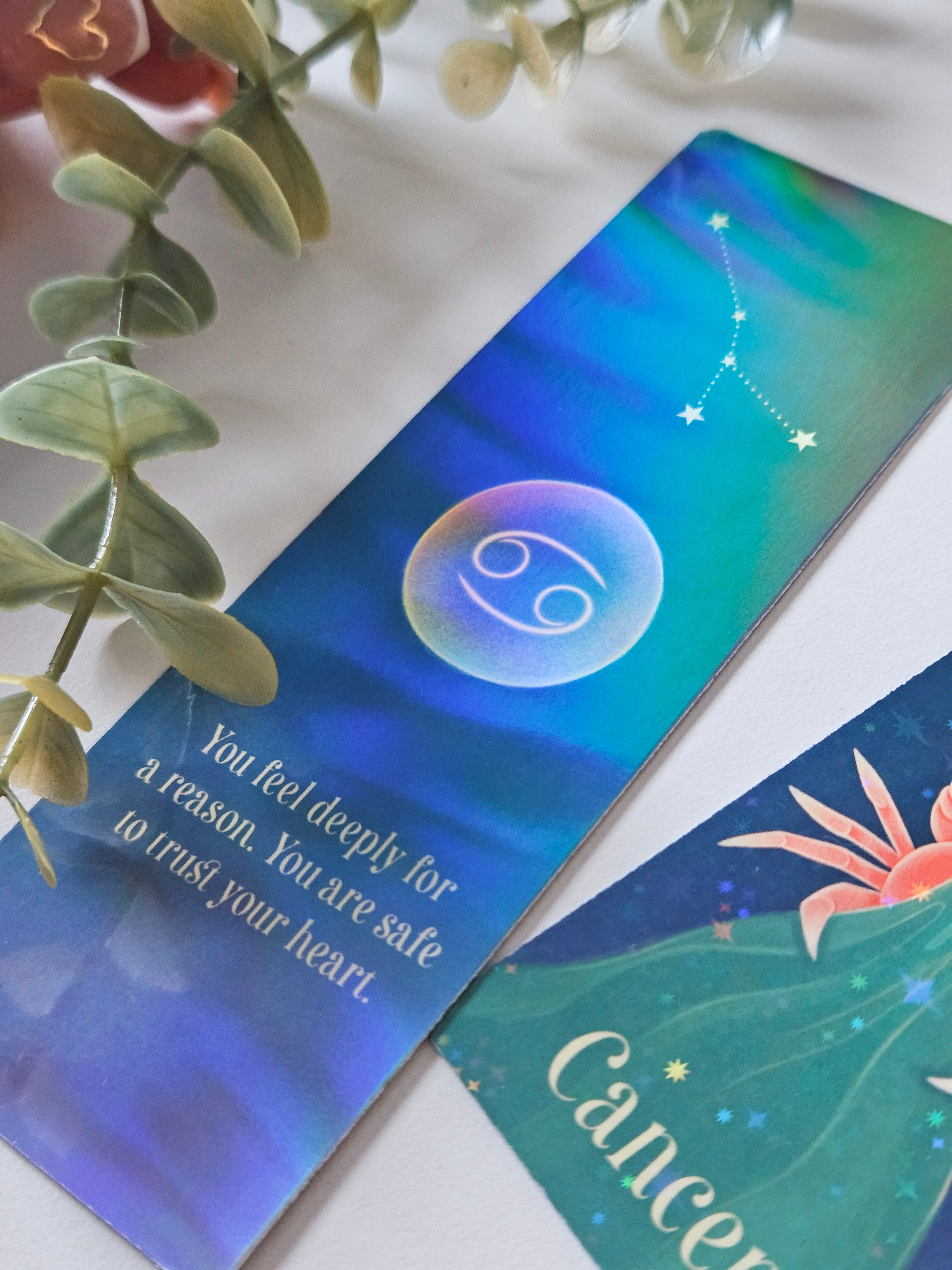 Cancer Zodiac Bookmark