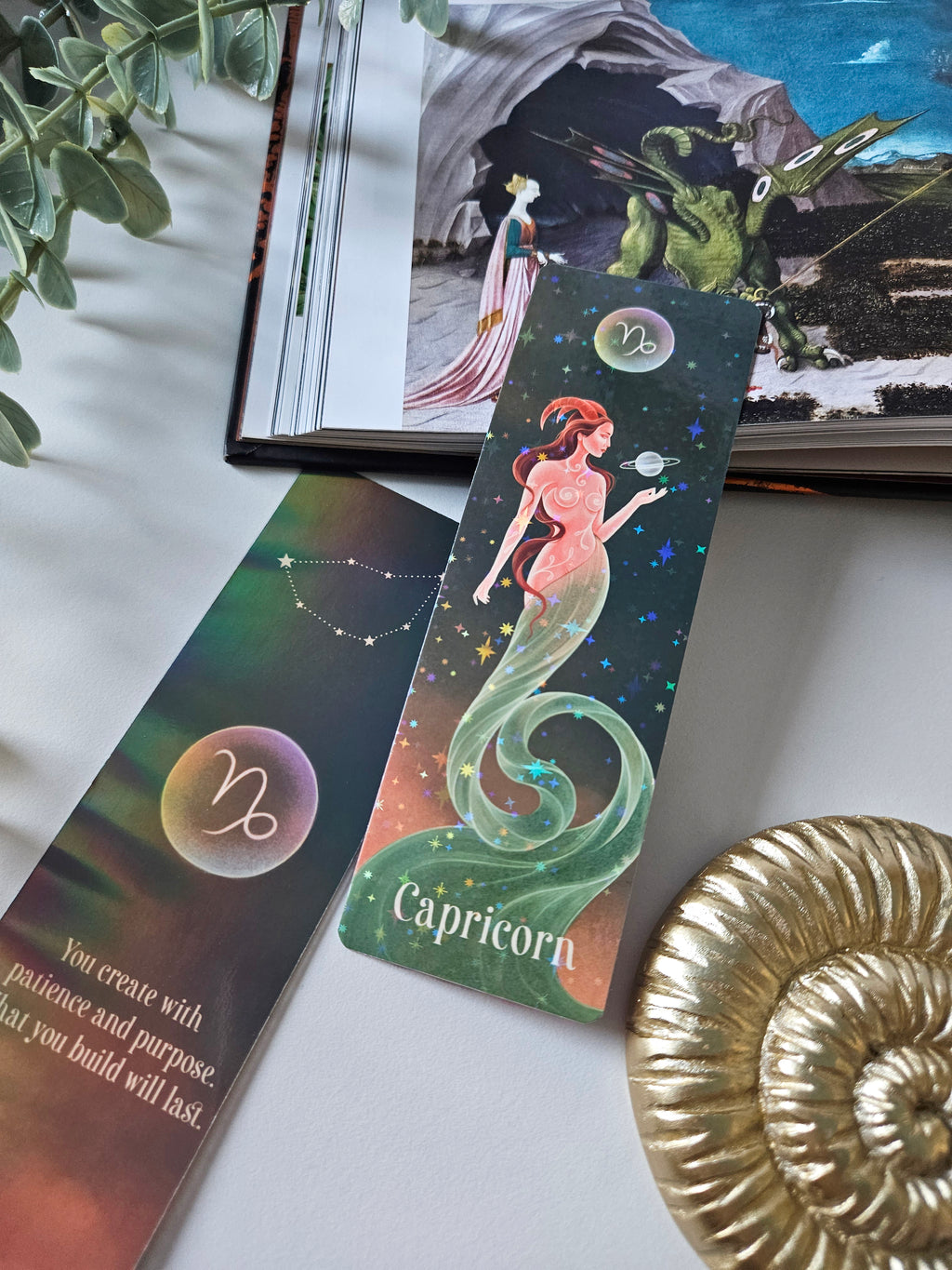 Capricorn Zodiac Bookmark