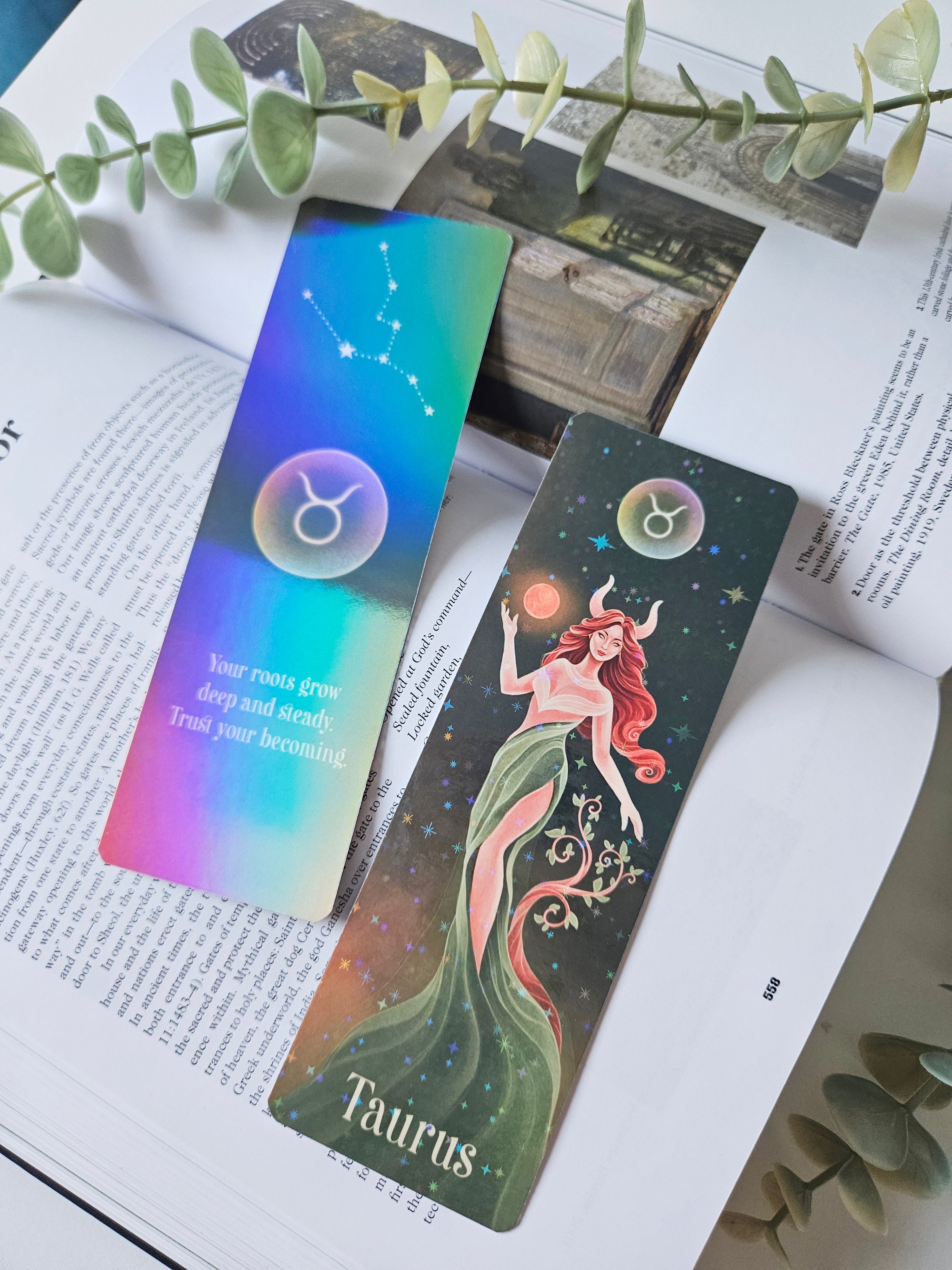 Taurus Zodiac Bookmark