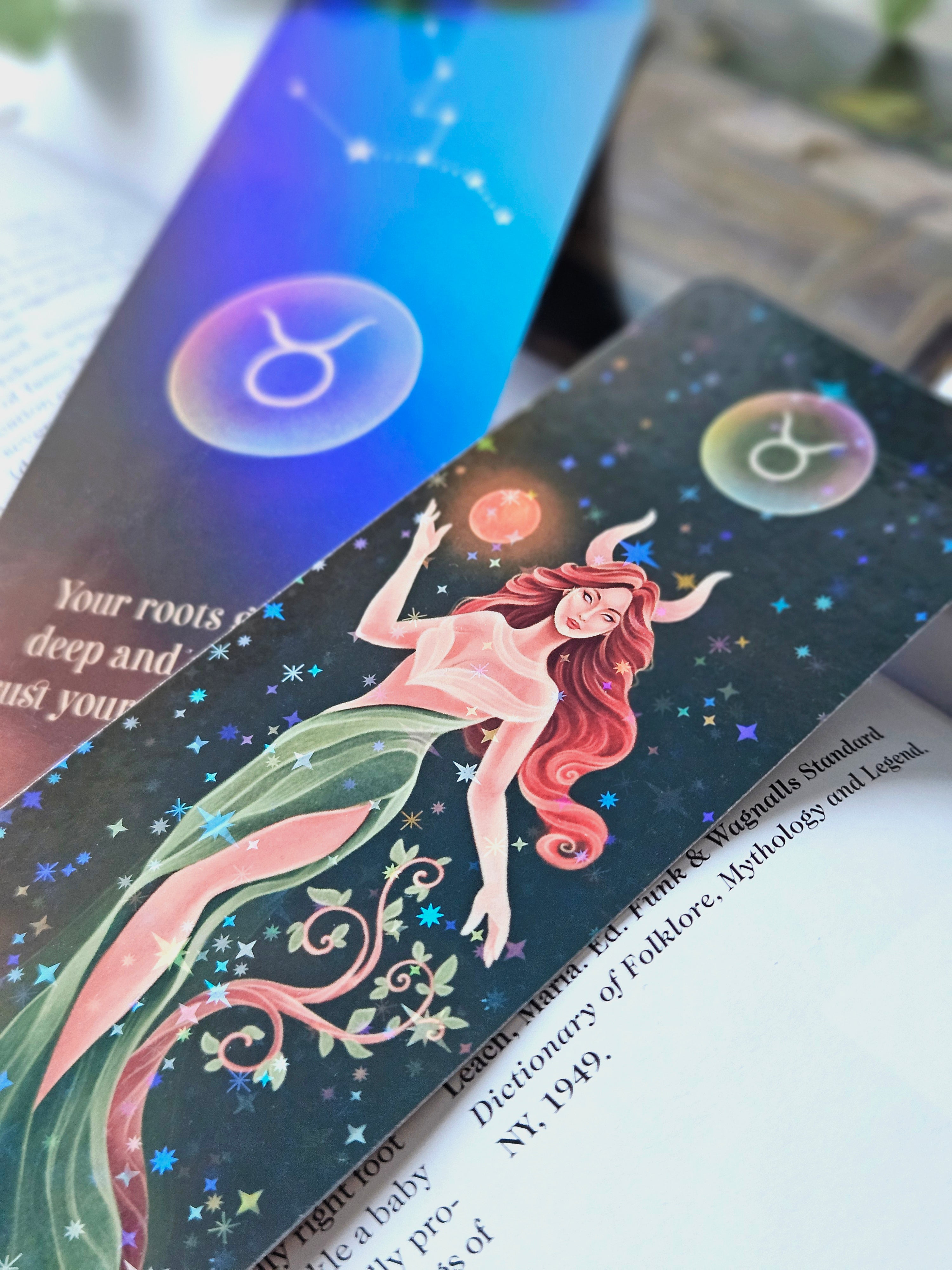 Taurus Zodiac Bookmark
