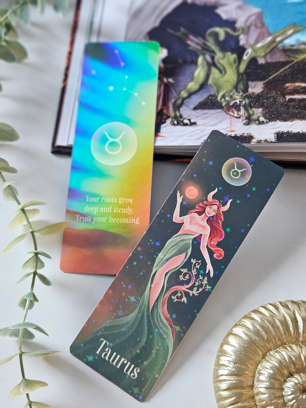 Taurus Zodiac Bookmark