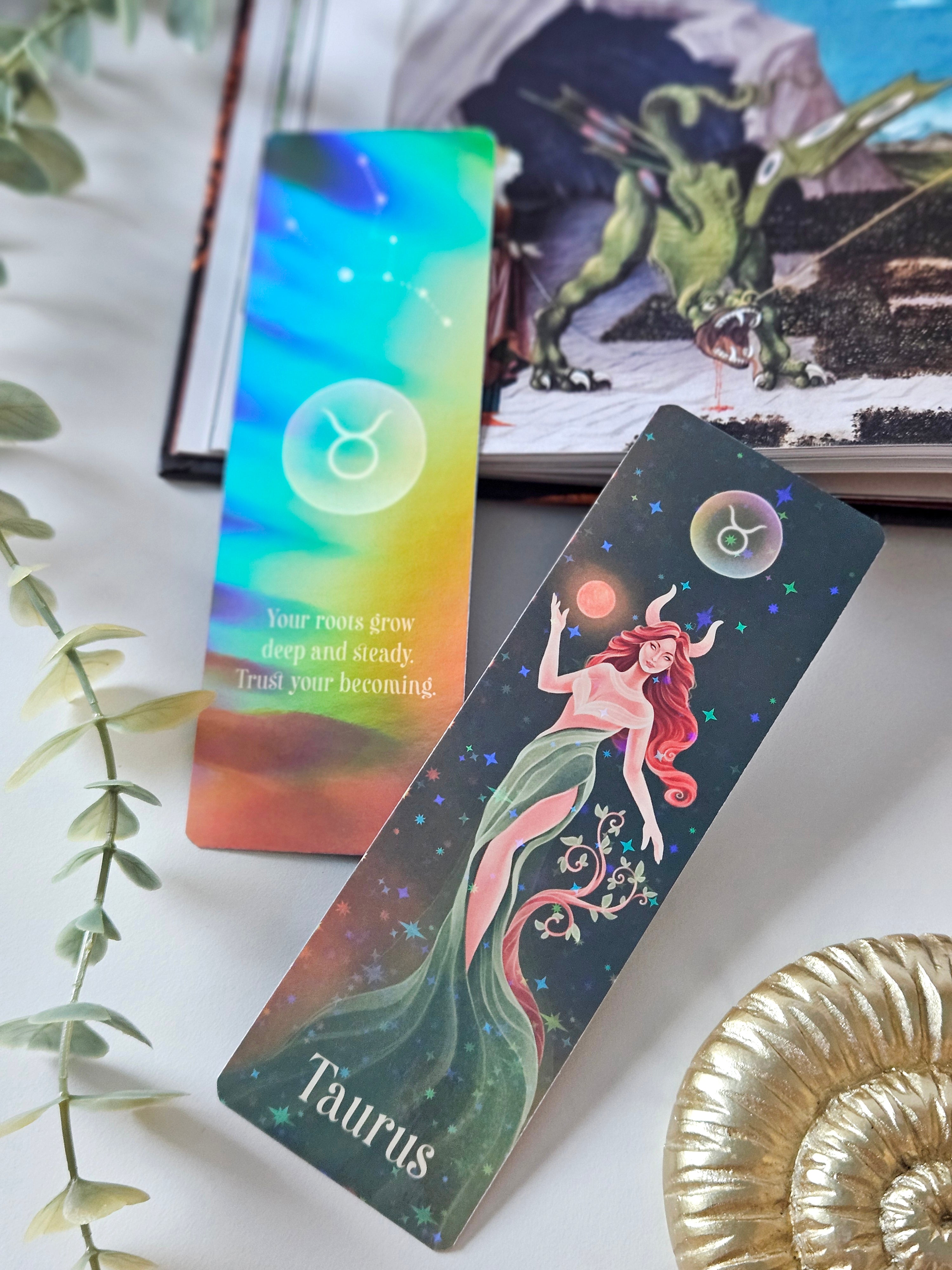 Taurus Zodiac Bookmark