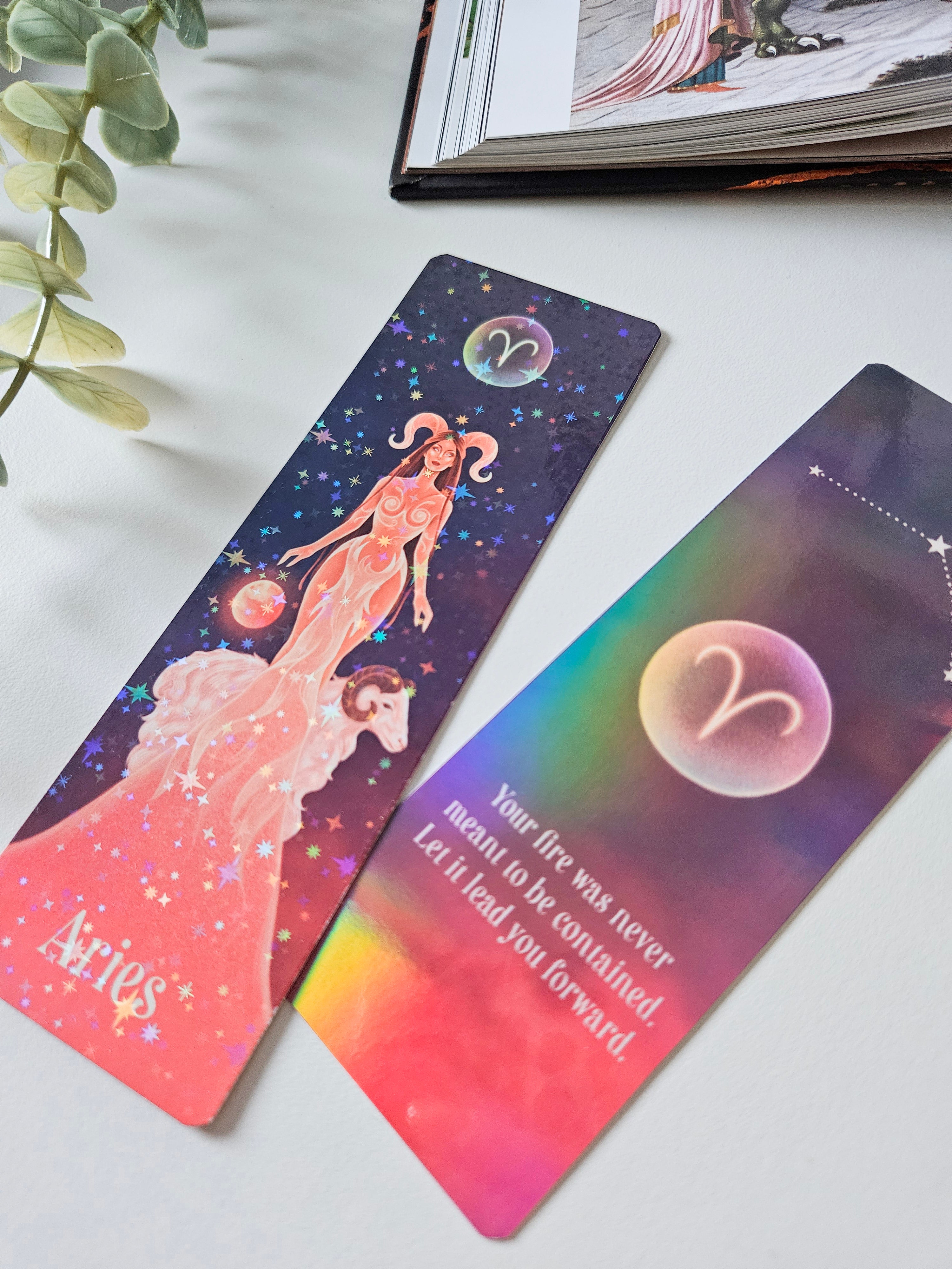 Aries Zodiac Bookmark
