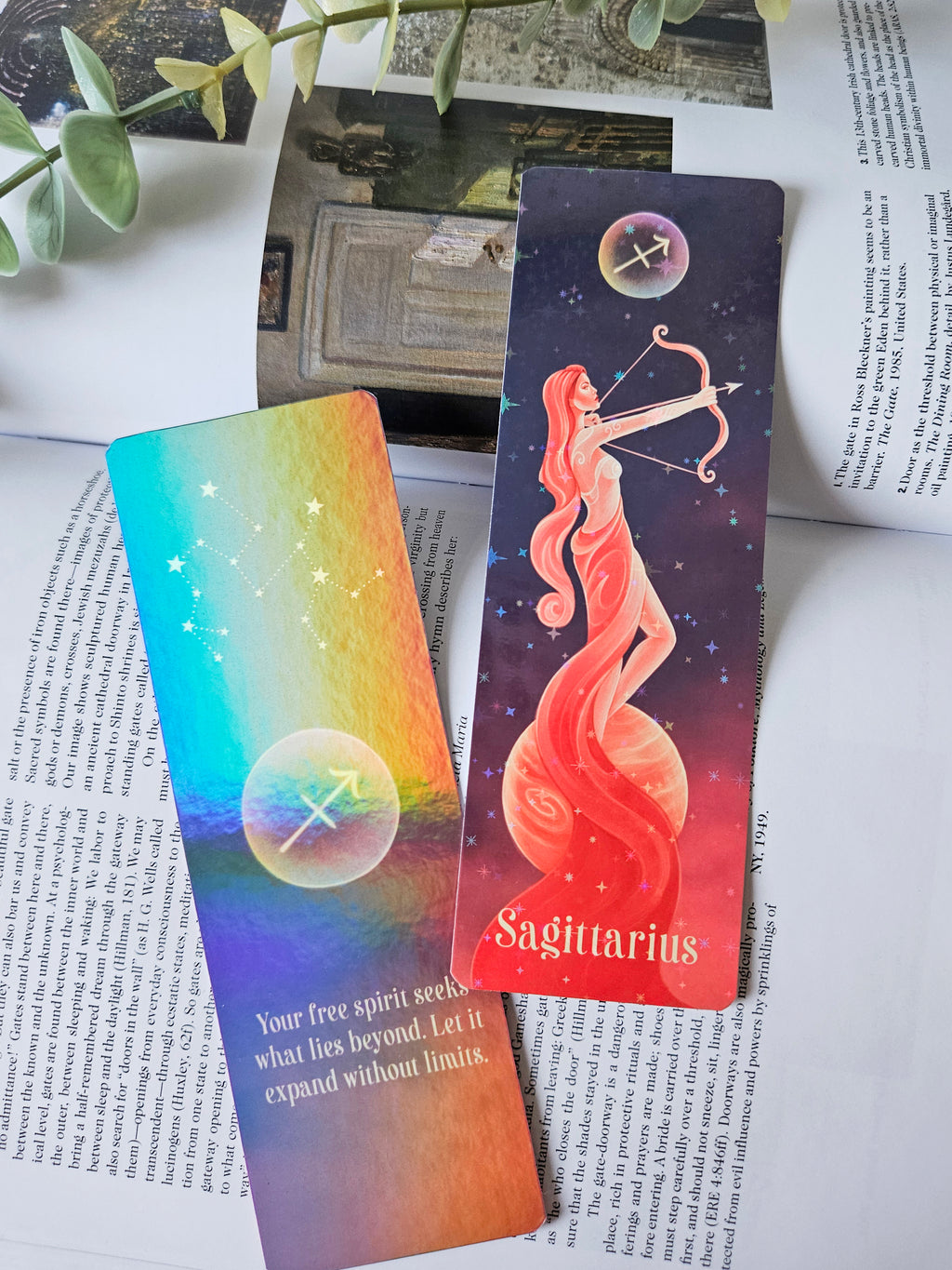Sagittarius Zodiac Bookmark