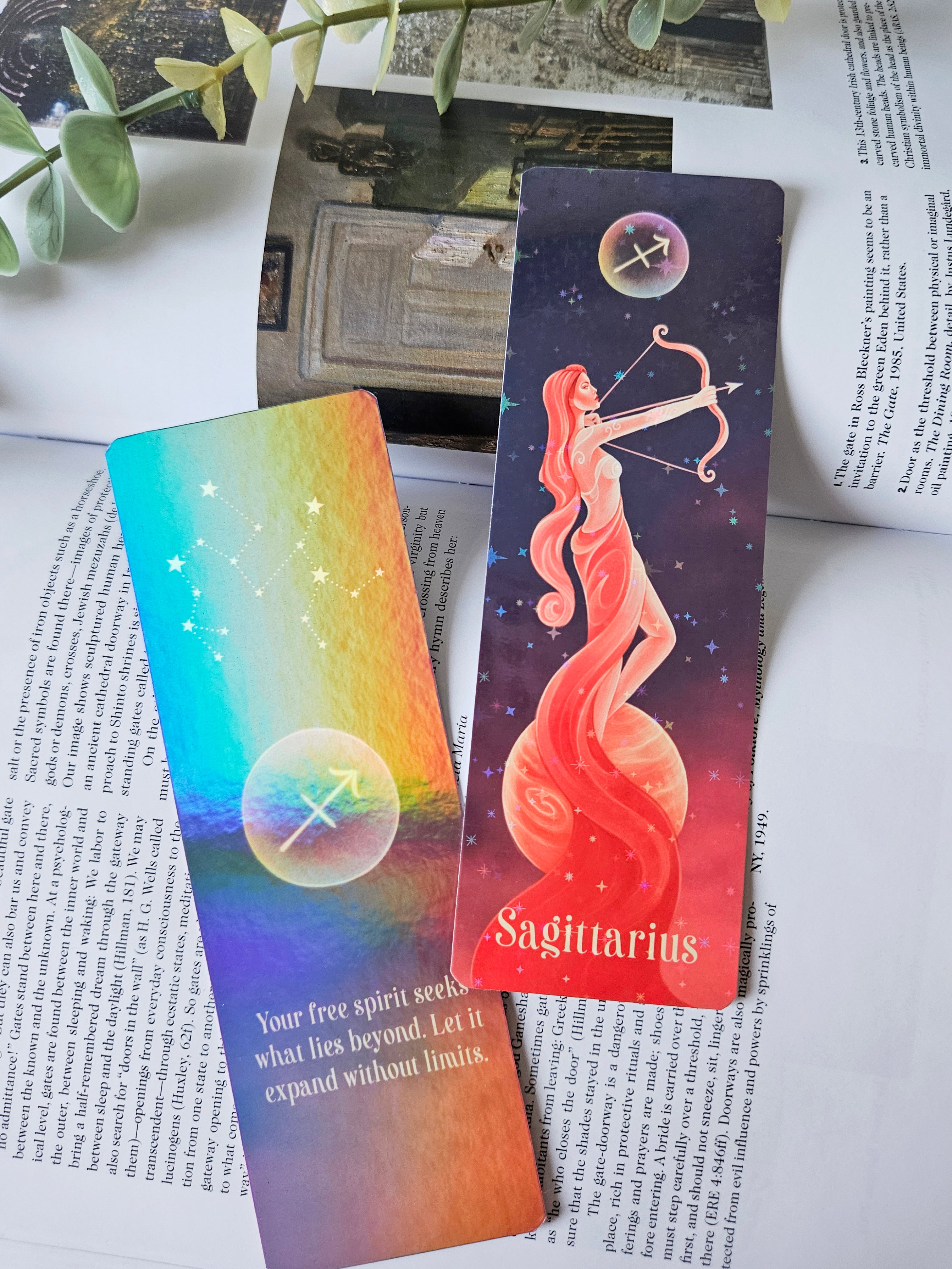 Sagittarius Zodiac Bookmark