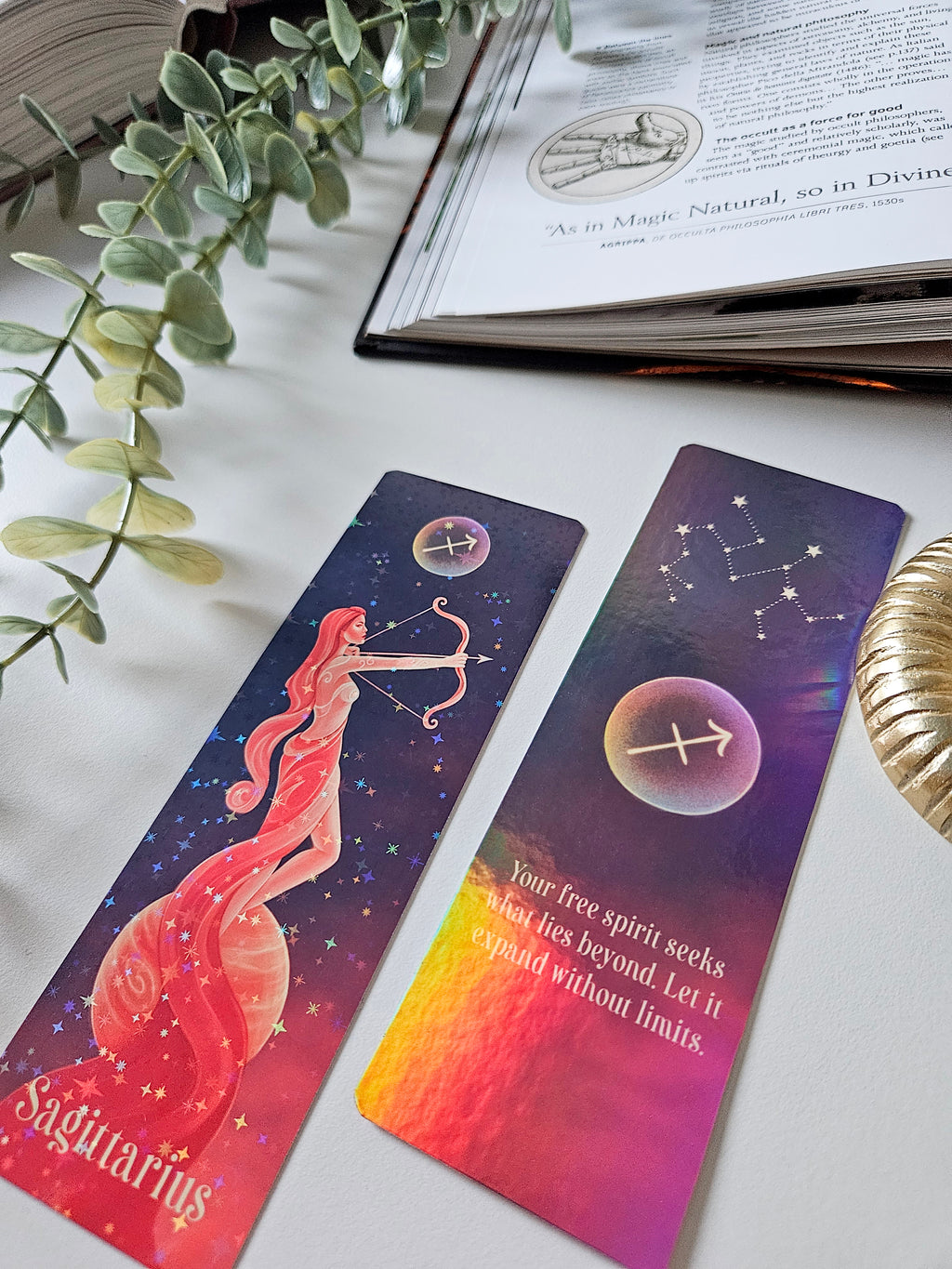 Sagittarius Zodiac Bookmark
