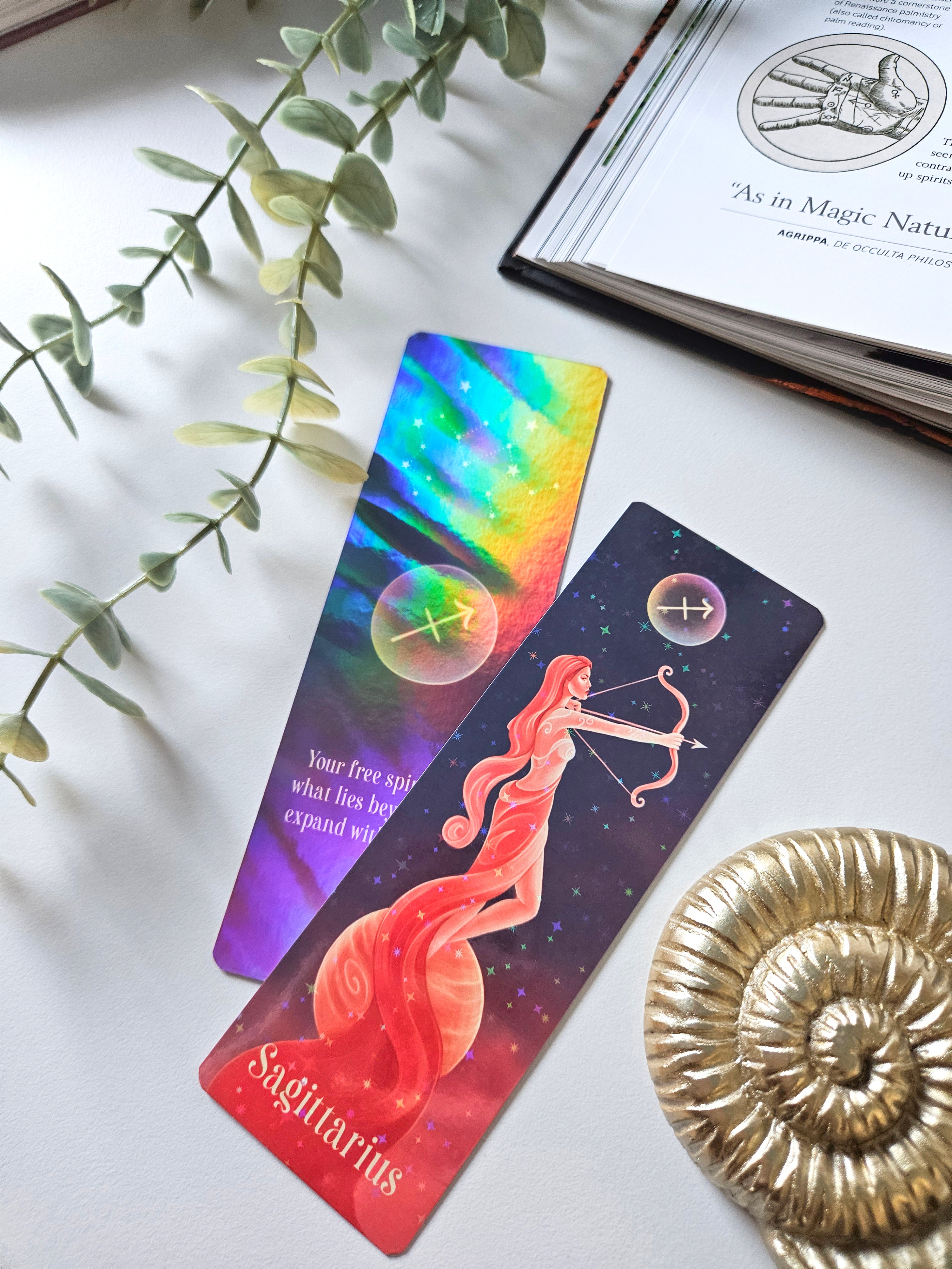 Sagittarius Zodiac Bookmark