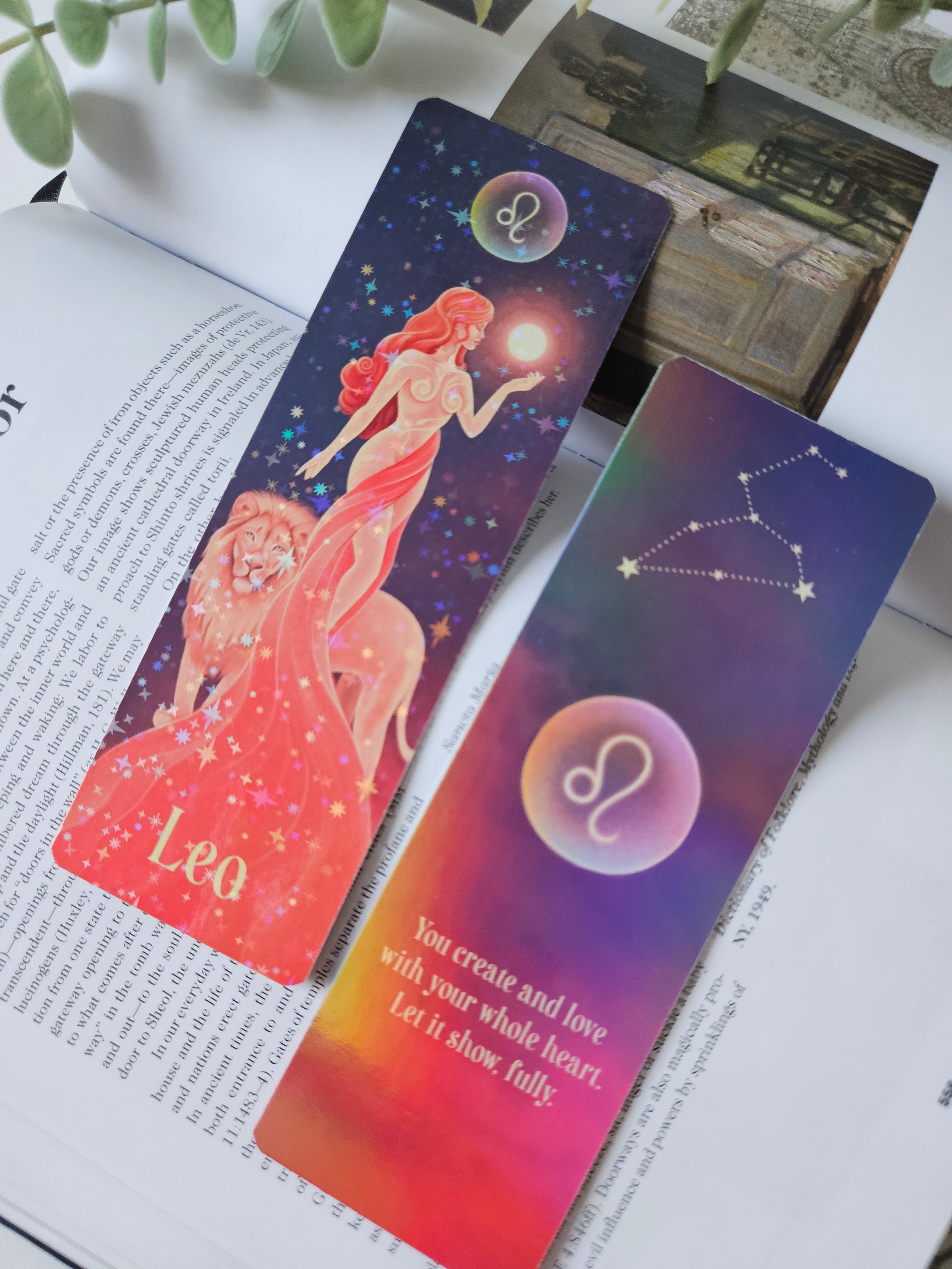 Leo Zodiac Bookmark