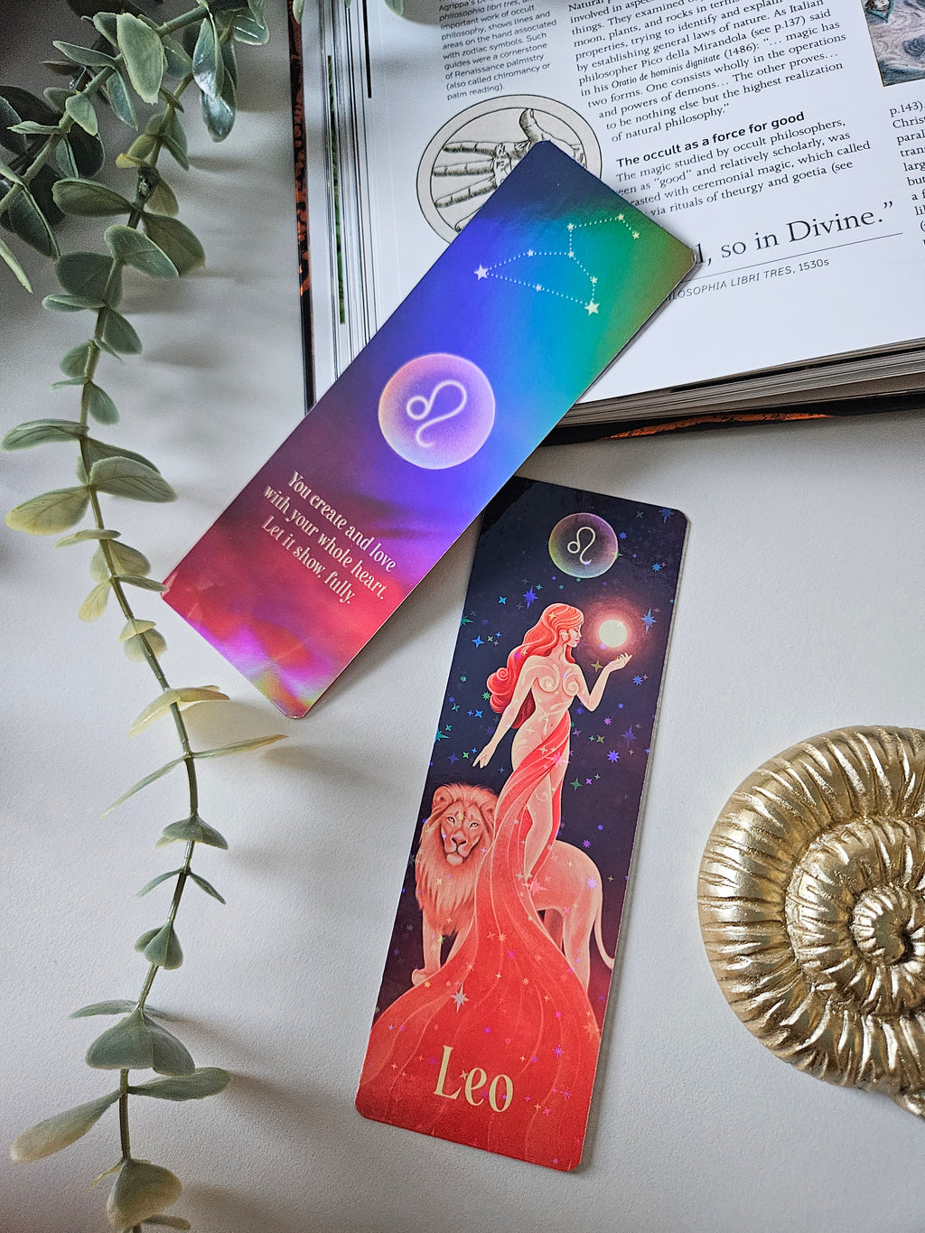 Leo Zodiac Bookmark