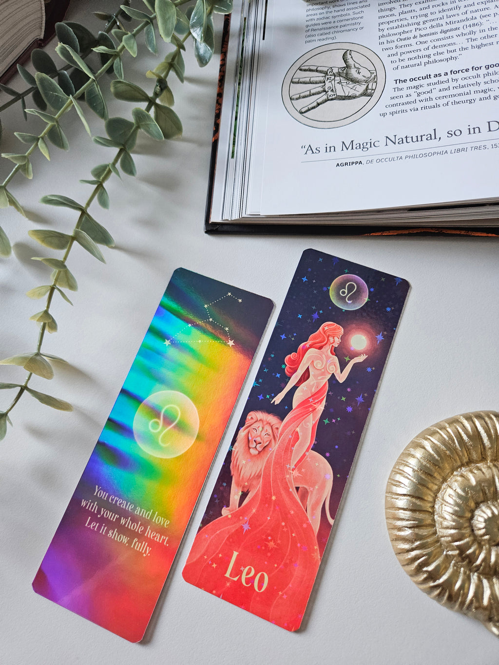 Leo Zodiac Bookmark