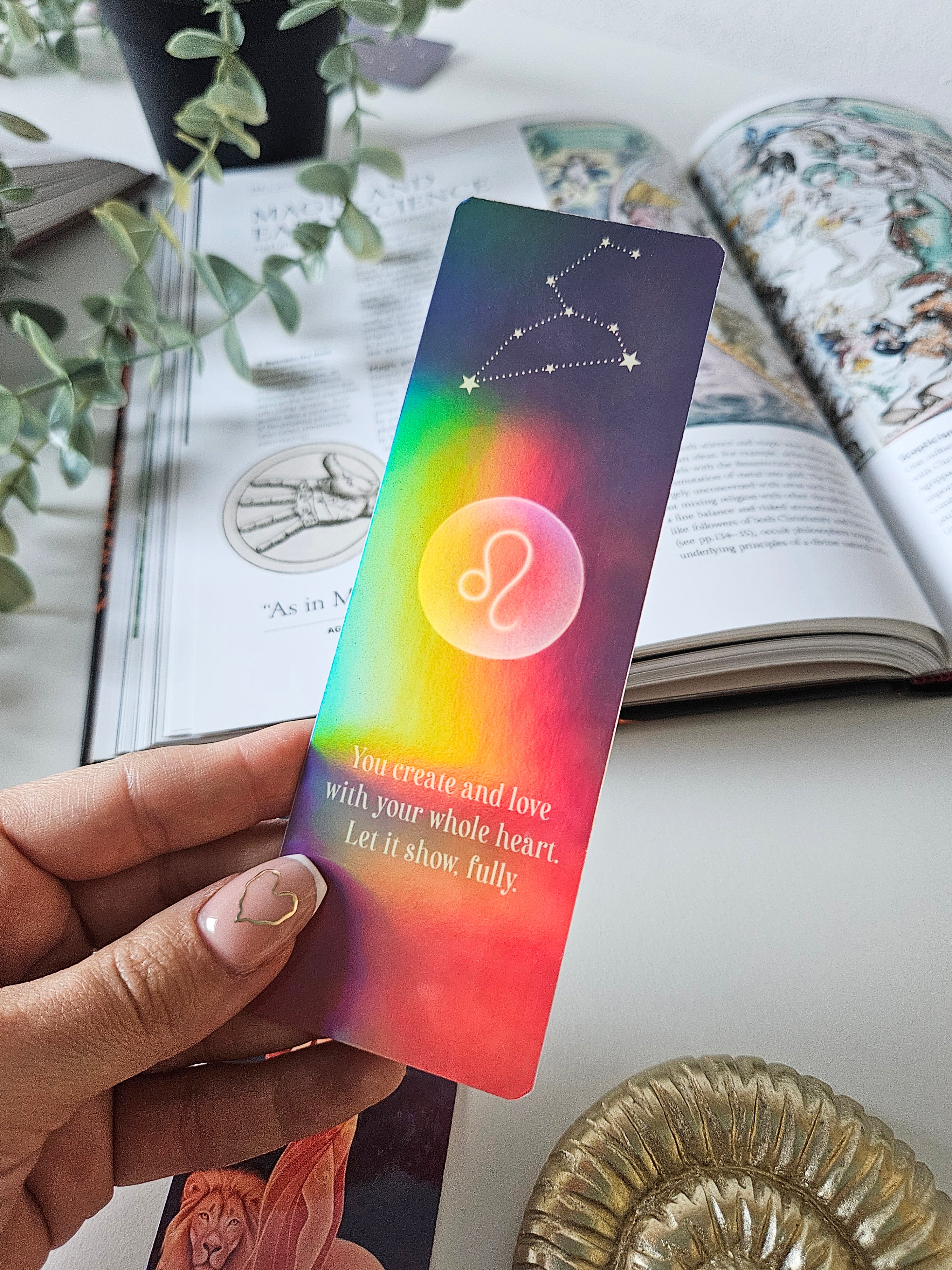 Leo Zodiac Bookmark