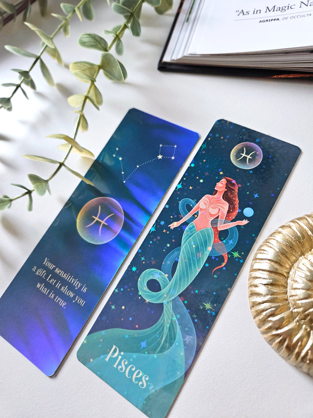 Pisces Zodiac Bookmark