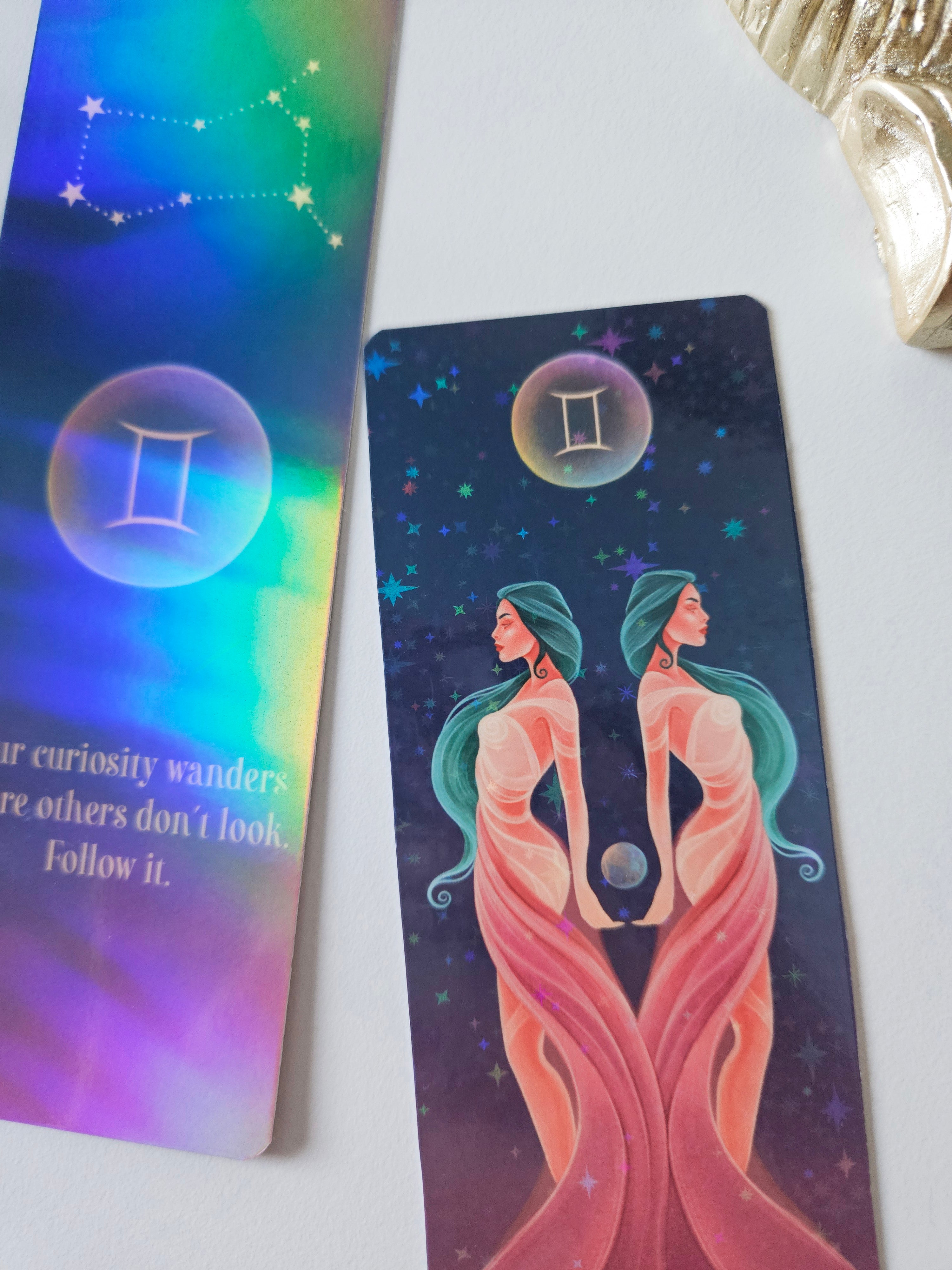 Gemini Zodiac Bookmark