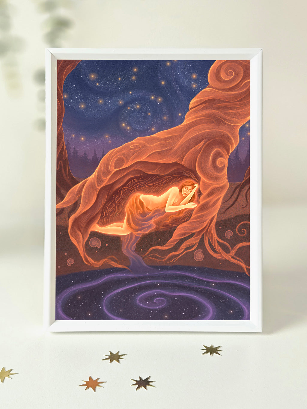 Held by the Earth Art Print