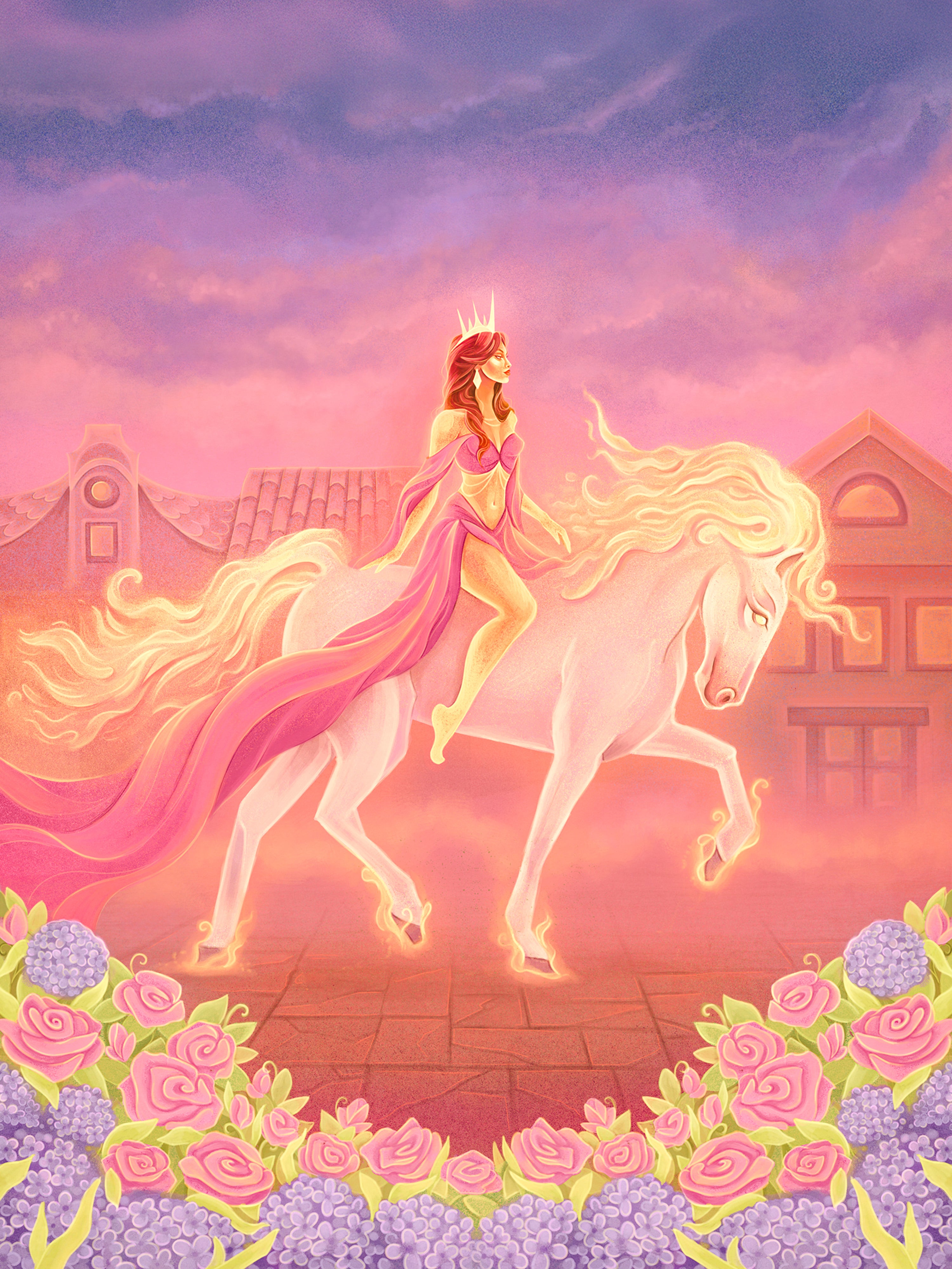 Wild Rider Art Print