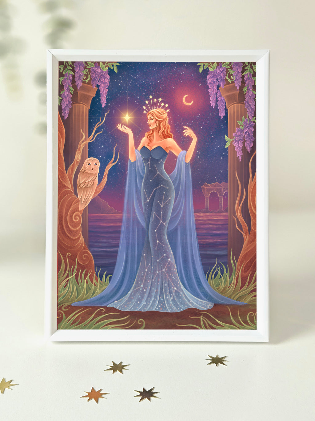 Celestial Witch Art Print