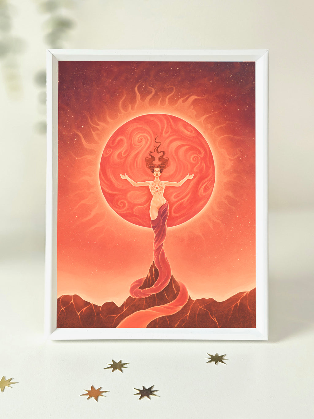Fire - Element Series Art Print