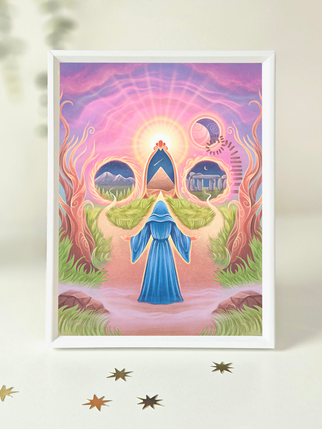 Guardian of Ancient Places Art Print