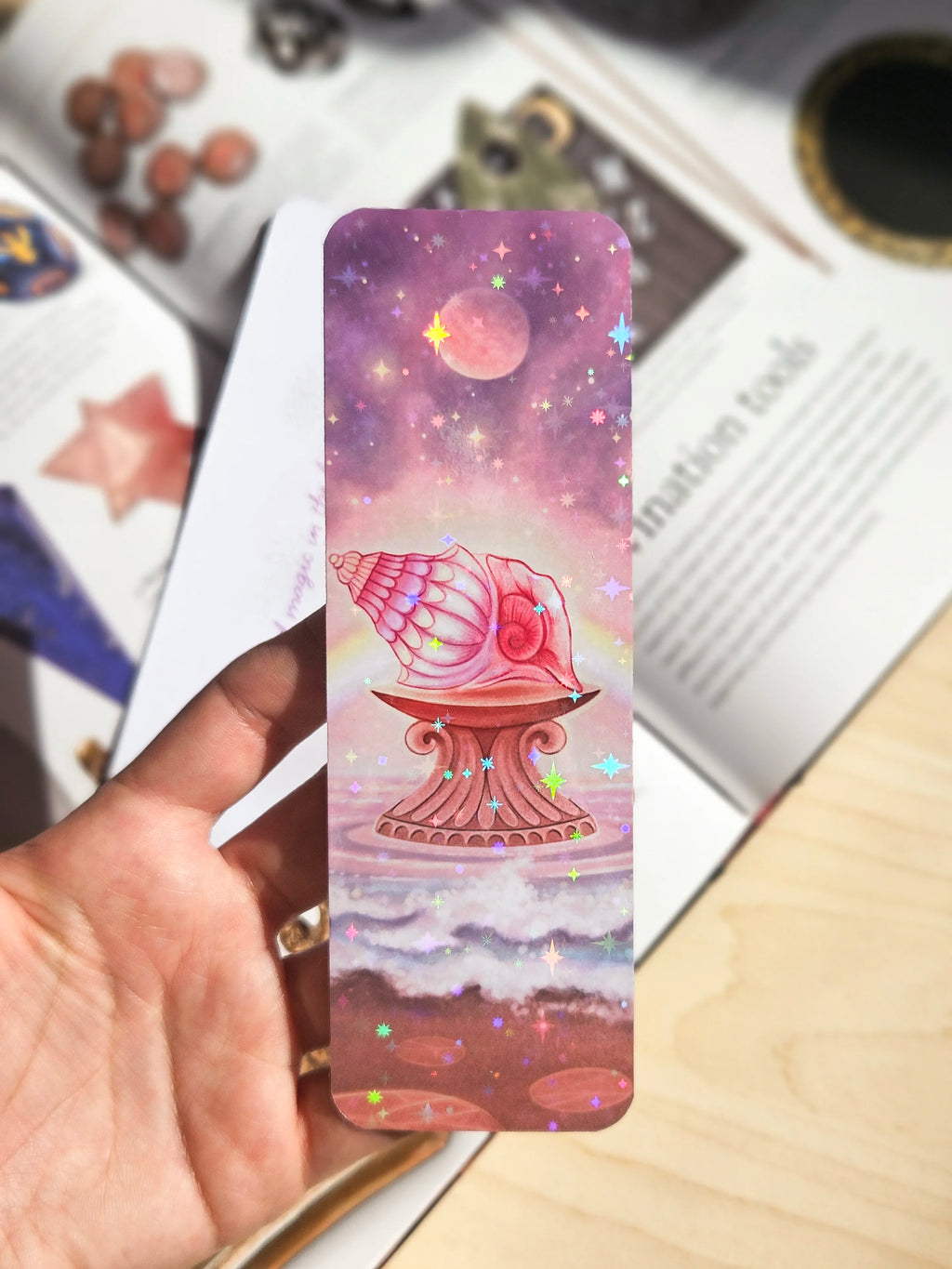 Cosmic Shell Bookmark