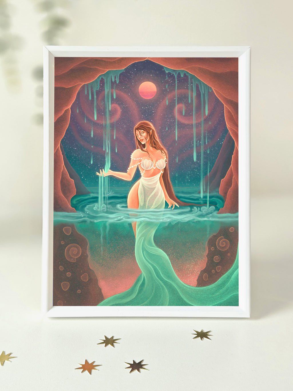 Sacred Waters Art Print