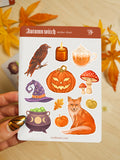 Autumn Witch Sticker Sheet