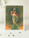 Taurus Zodiac Art Print