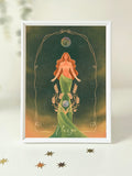 Virgo Zodiac Art Print